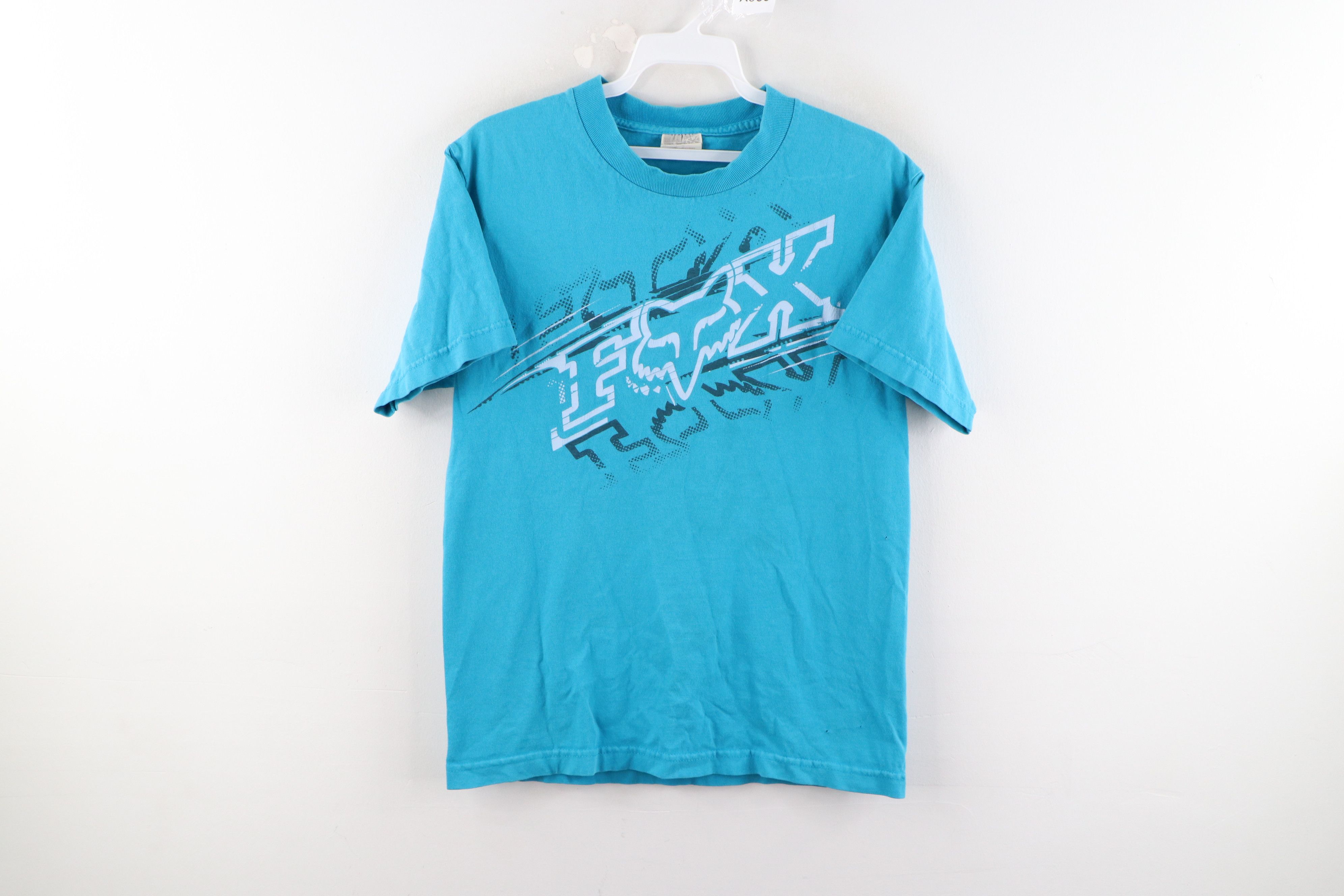 Vintage Vintage Fox Racing Faded Center Logo Short Sleeve T-Shirt | Grailed