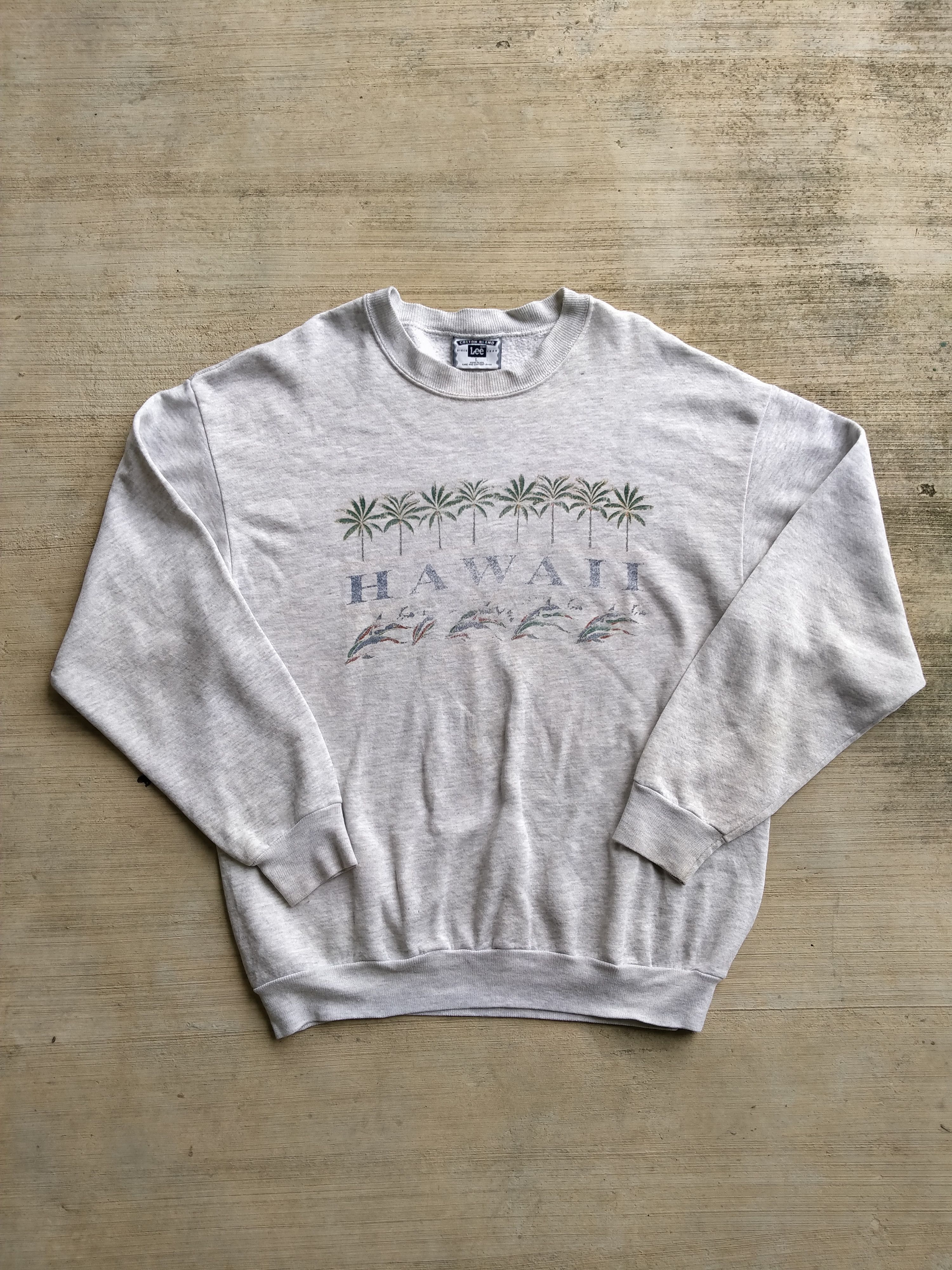 Lee × Vintage Vintage Lee Hawaii Crewneck Sweatshirt Size US L / EU 52-54 / 3 - 2 Thumbnail