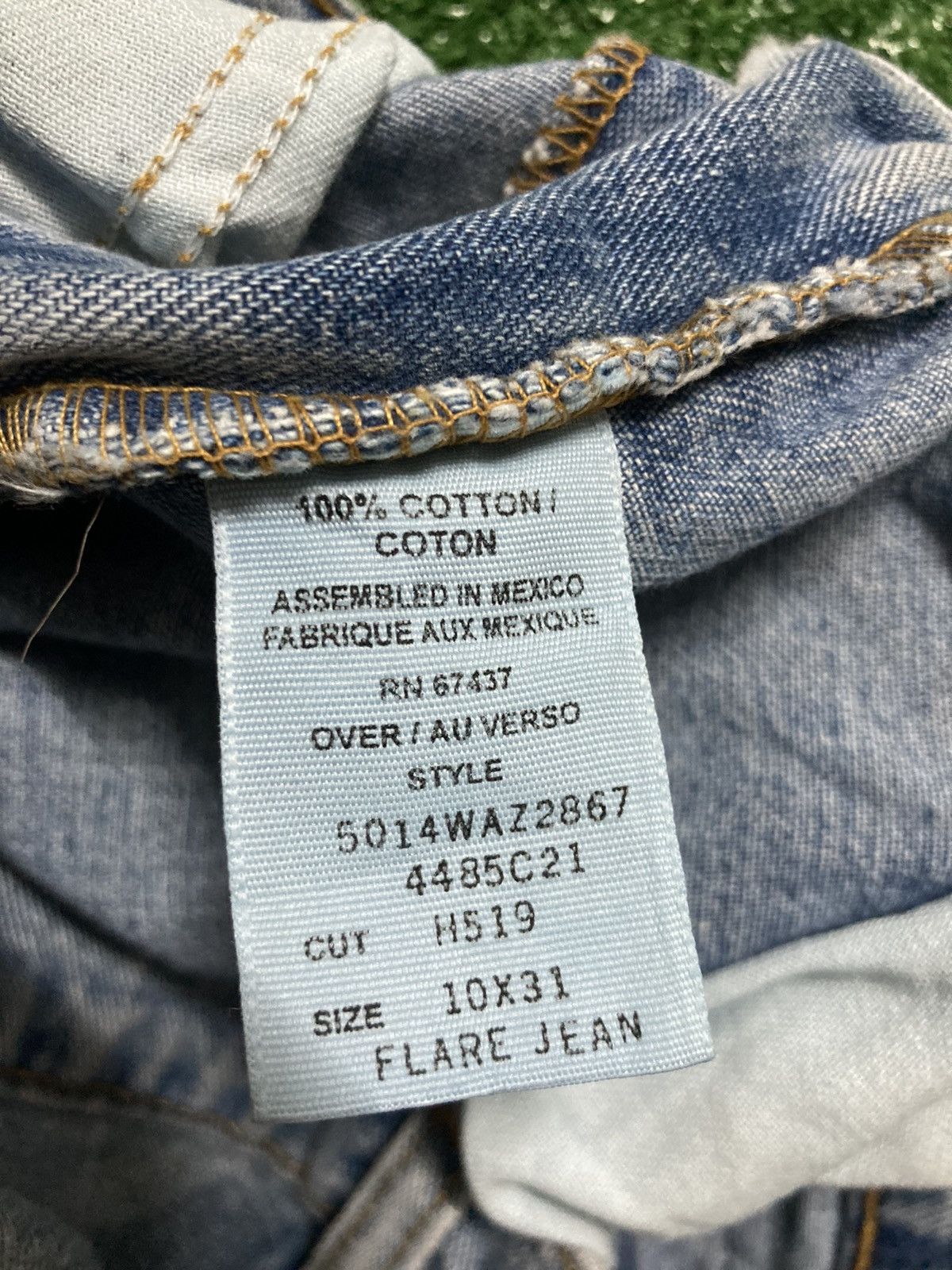 Ralph Lauren × Vintage Vintage Polo Jeans Co.Ralph Lauren Flared Denim Pants Size US 31 - 12 Thumbnail