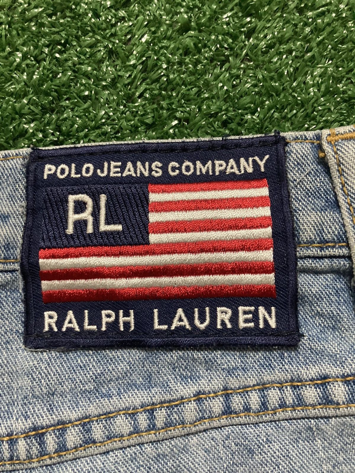Ralph Lauren × Vintage Vintage Polo Jeans Co.Ralph Lauren Flared Denim Pants Size US 31 - 14 Thumbnail