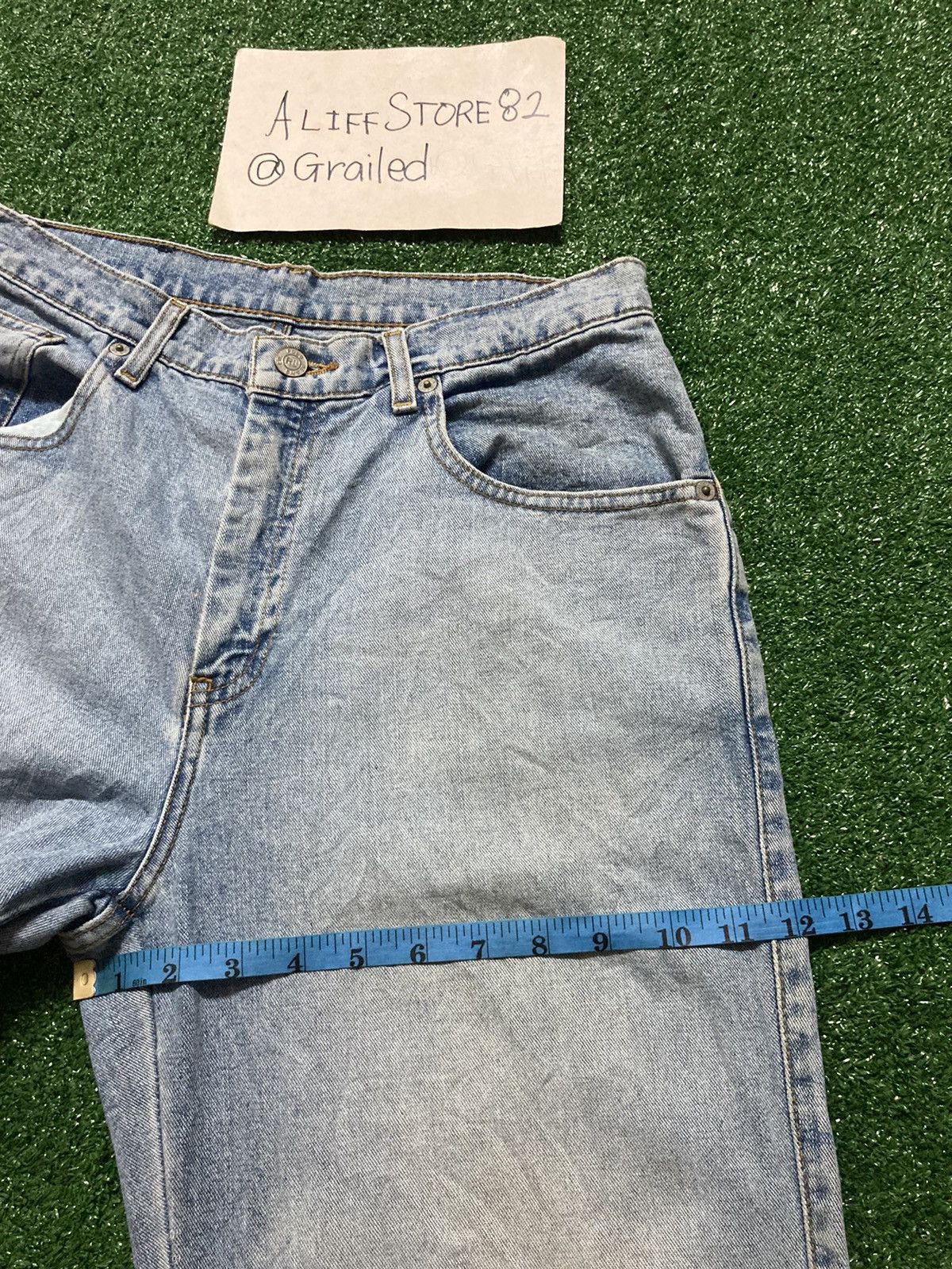 Ralph Lauren × Vintage Vintage Polo Jeans Co.Ralph Lauren Flared Denim Pants Size US 31 - 5 Thumbnail