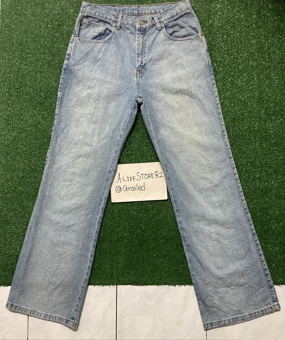 Ralph Lauren × Vintage Vintage Polo Jeans Co.Ralph Lauren Flared Denim Pants Size US 31 - 1 Thumbnail