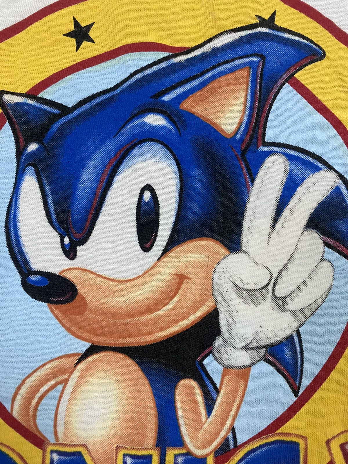 Japanese Brand vintage 1991 SONIC THE HEDGEHOG sega games t-shirts Size US M / EU 48-50 / 2 - 6 Thumbnail