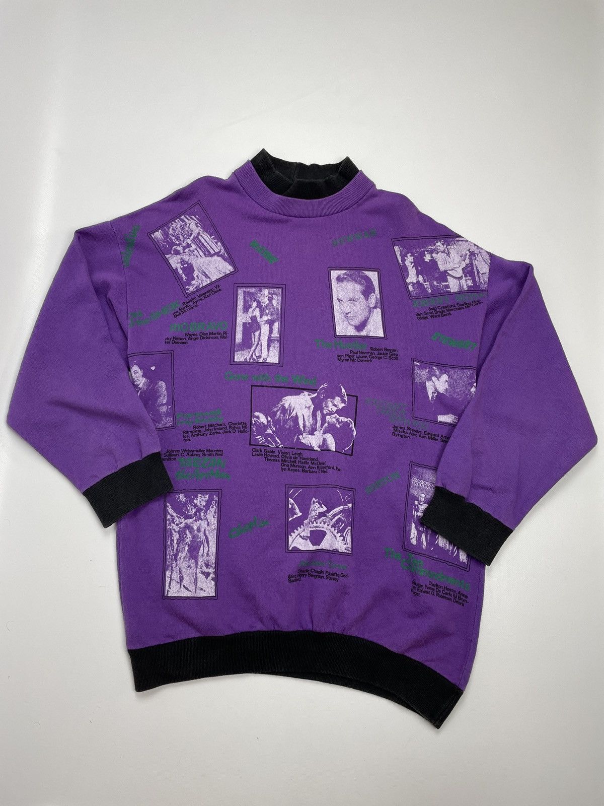 Vintage Vintage Movie 40-60s Sweatshirt Size US M / EU 48-50 / 2 - 1 Thumbnail
