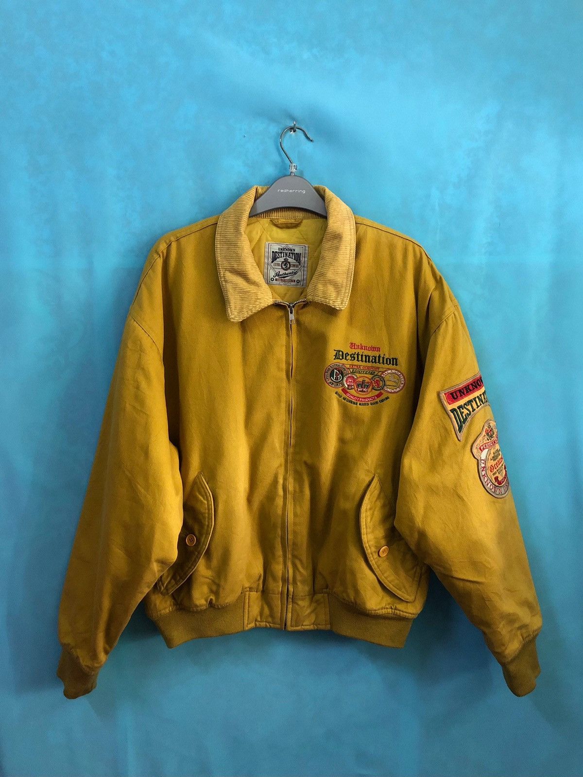 Other 1990s bombers motorsport racing #1891 Size US L / EU 52-54 / 3 - 2 Thumbnail