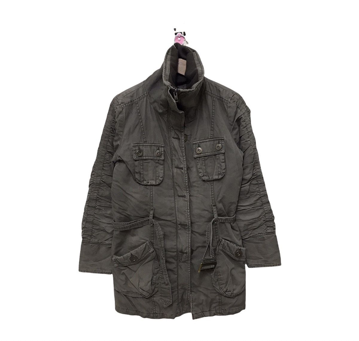 Vintage Military Distressed Parkas Jacket