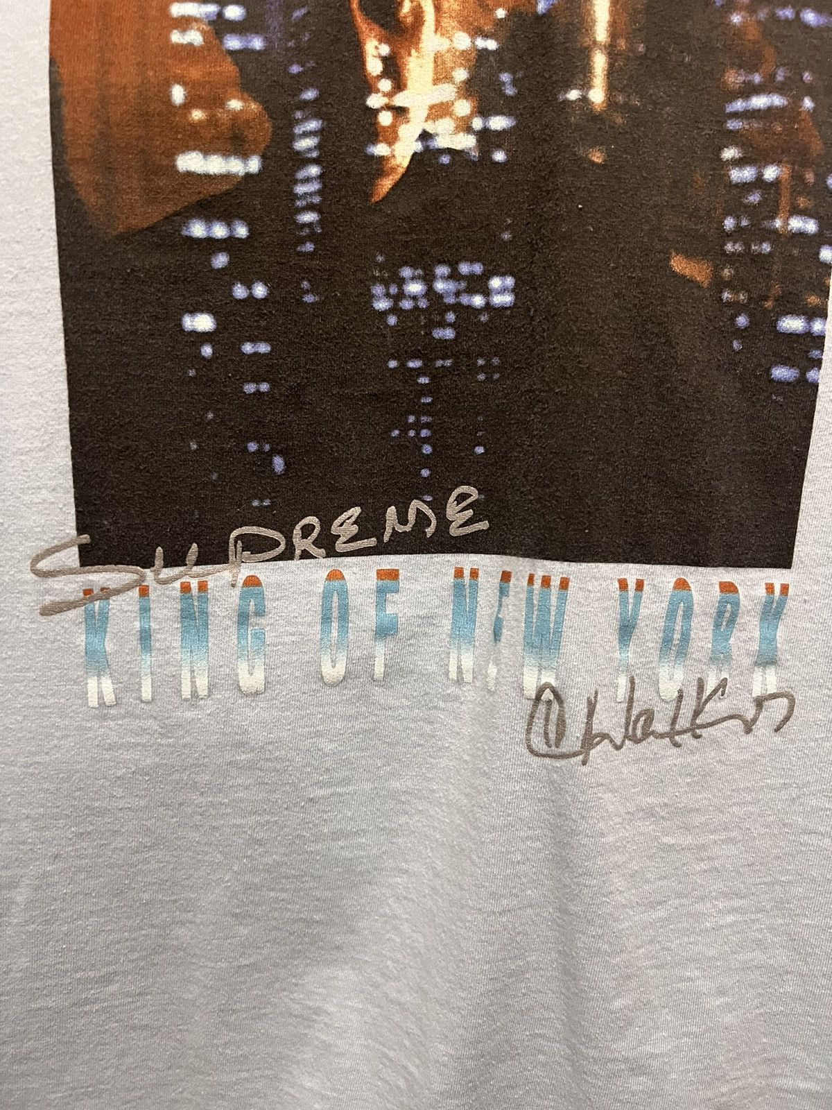 Supreme Supreme Christopher Walken King Of New York Tee Size US M / EU 48-50 / 2 - 3 Thumbnail