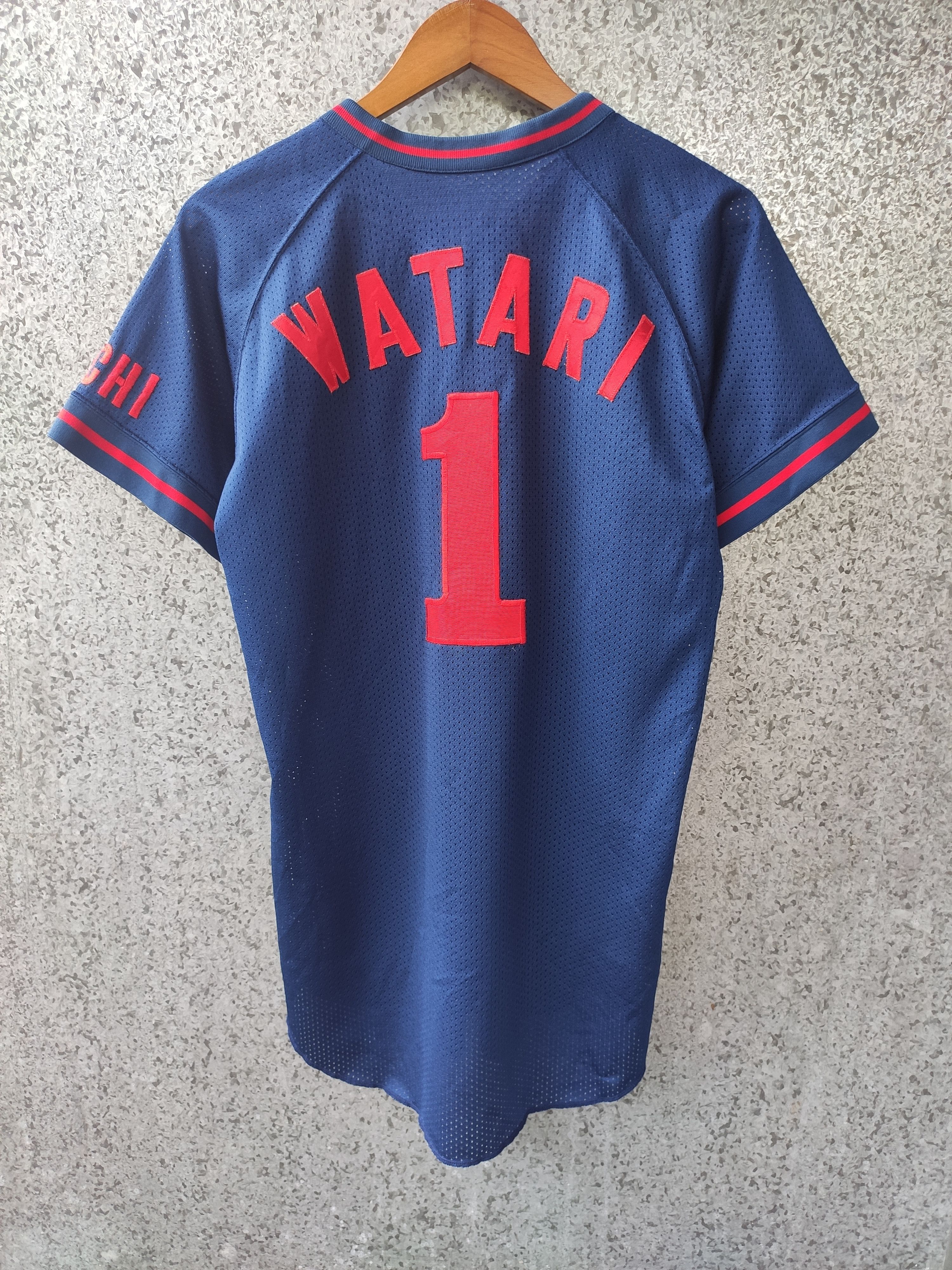 MLB Vintage Baseball Jersey Toyoshin Watari Size US M / EU 48-50 / 2 - 4 Thumbnail