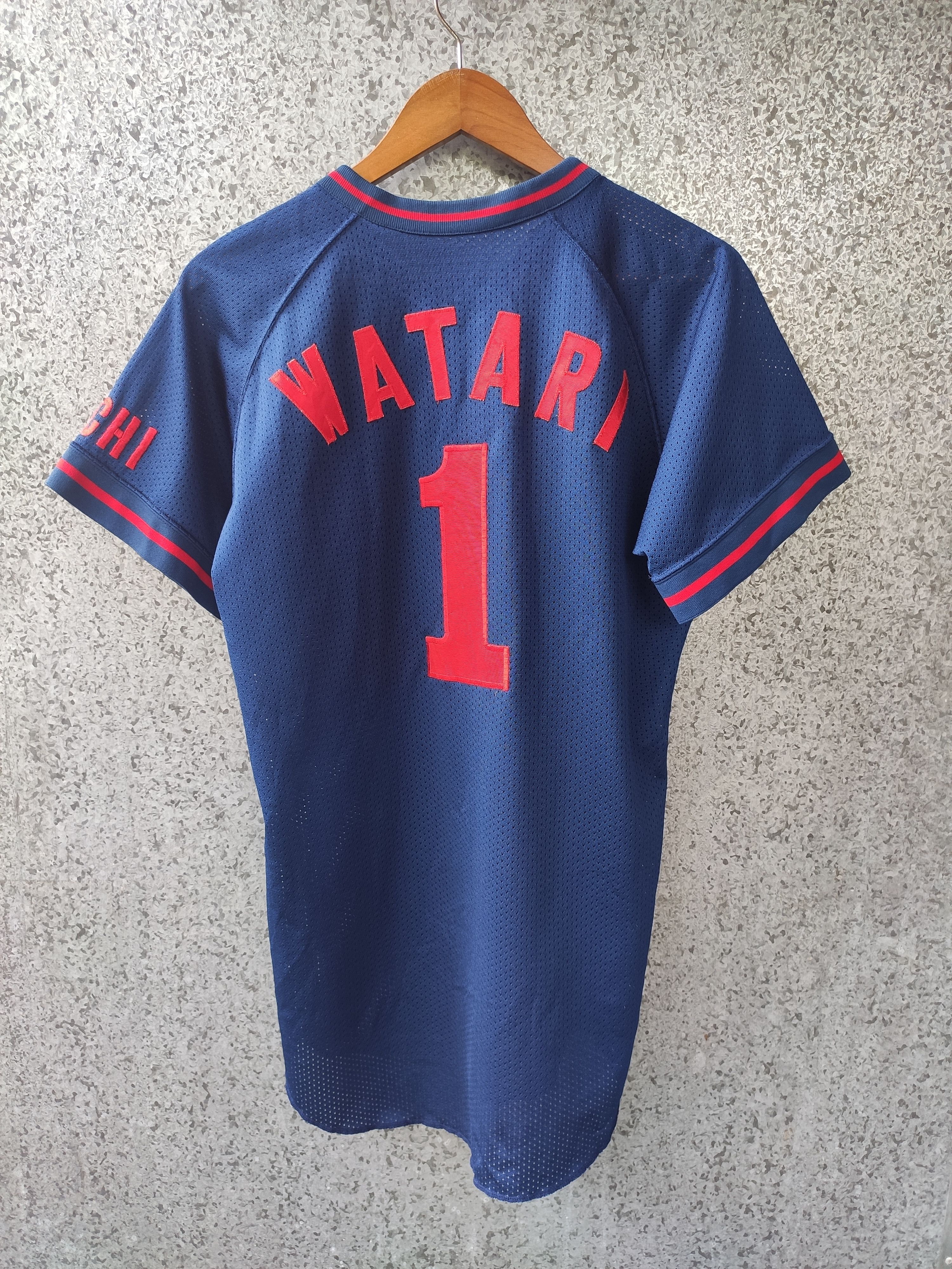 MLB Vintage Baseball Jersey Toyoshin Watari Size US M / EU 48-50 / 2 - 5 Thumbnail