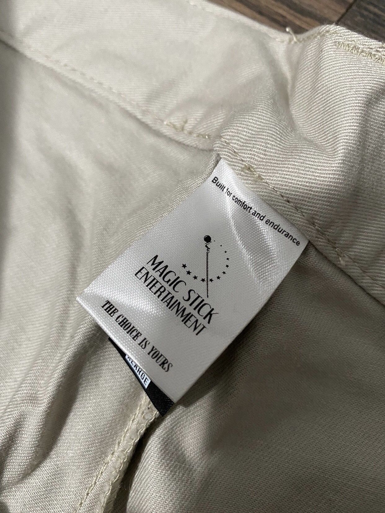 Japanese Brand × MAGIC STICK Magic Stick Cropped Pants Size US 35 - 4 Thumbnail