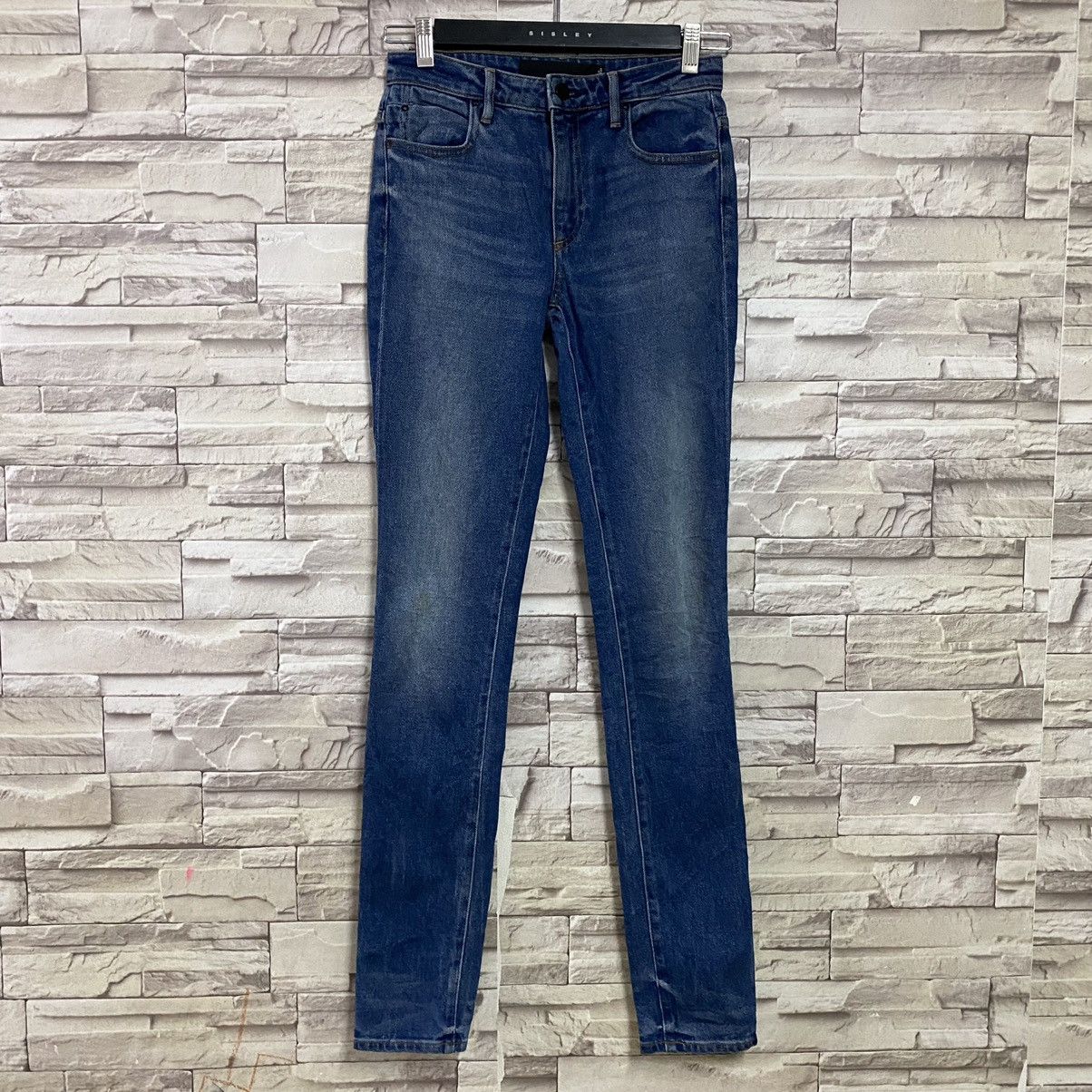 Alexander Wang Alexander Wang Denim Skinny Wang 001 Size US 27 - 3 Thumbnail