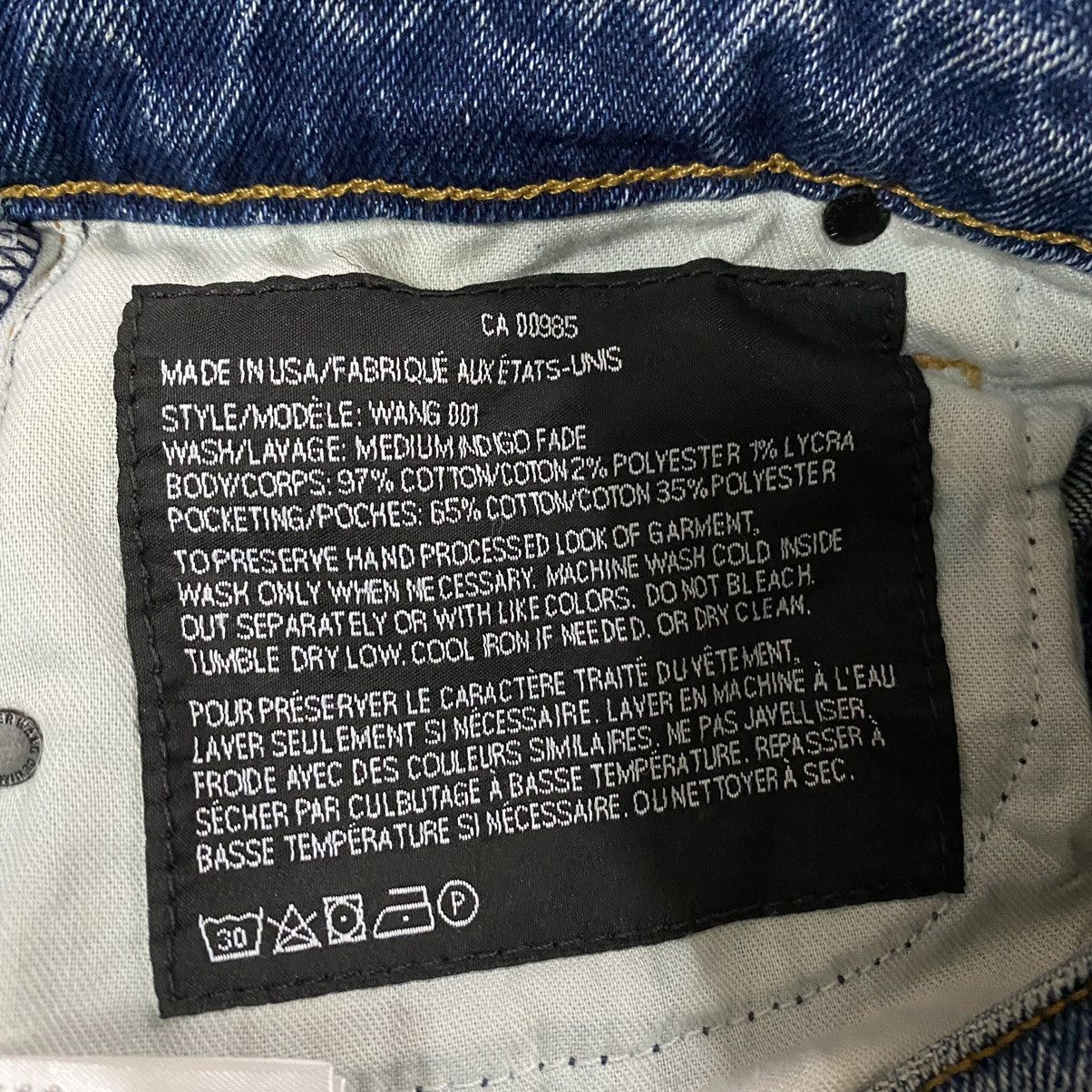 Alexander Wang Alexander Wang Denim Skinny Wang 001 Size US 27 - 11 Thumbnail