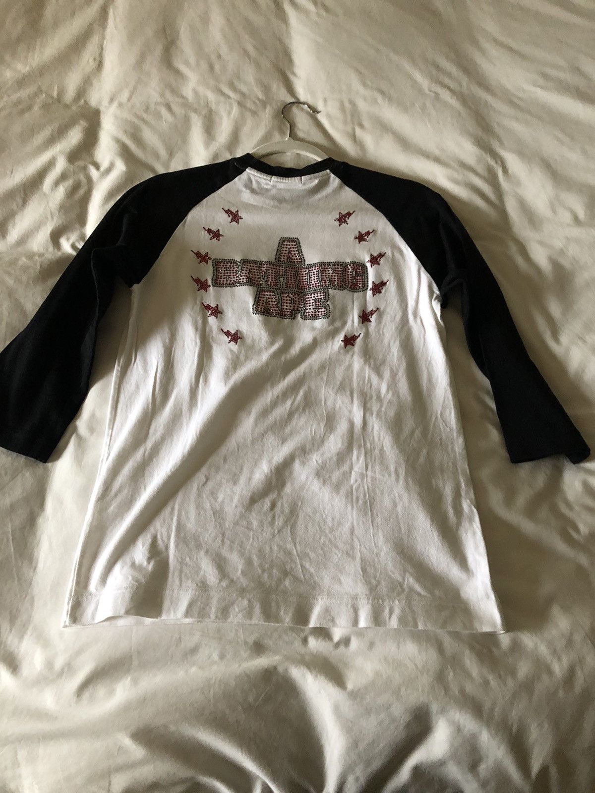 Bape Bape kiss Swarovski baseball tee Size US S / EU 44-46 / 1 - 2 Thumbnail