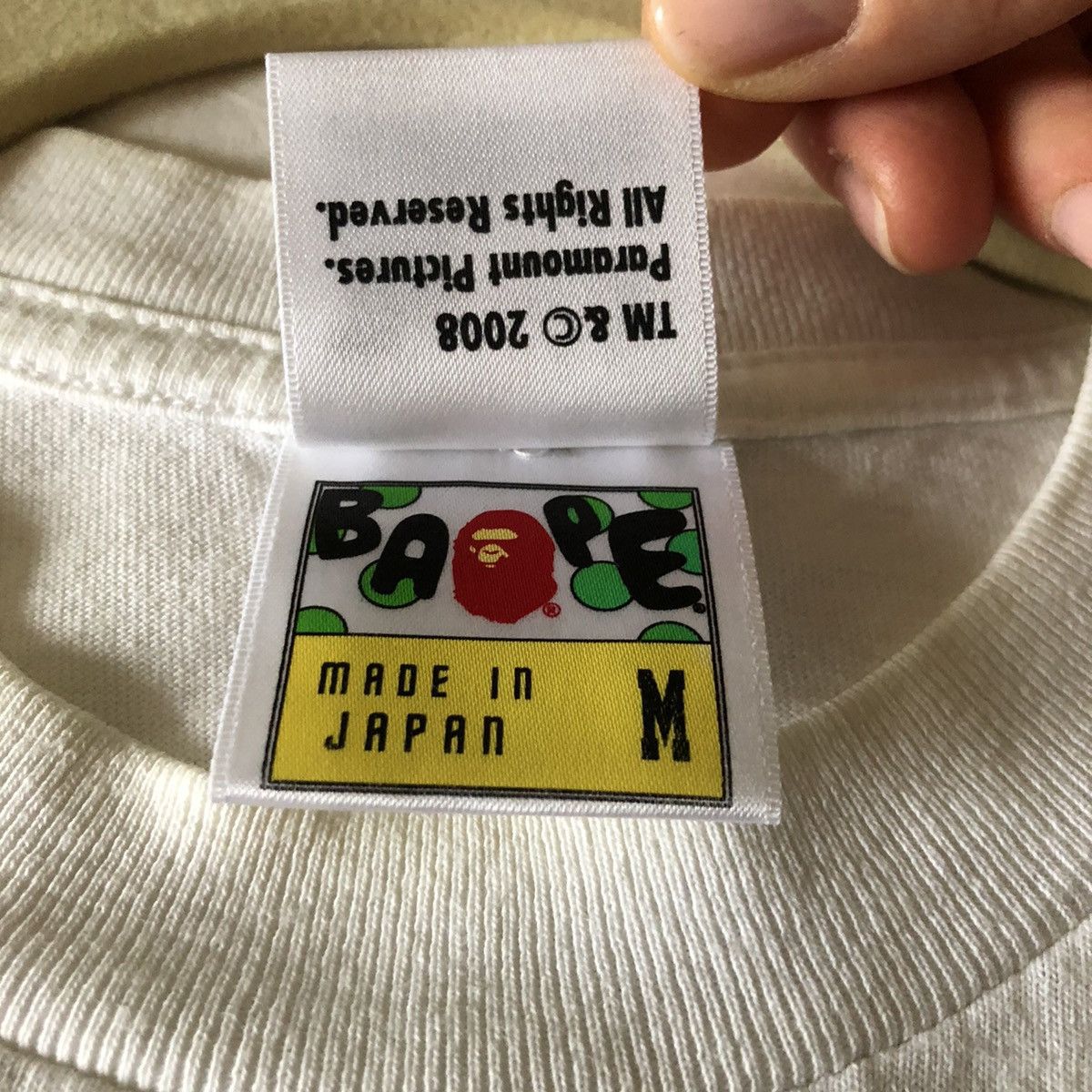 Bape Bape godfather t shirt Size US M / EU 48-50 / 2 - 5 Thumbnail