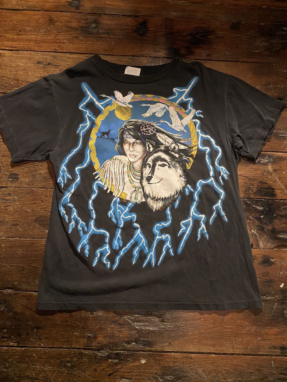 PRINT TEE CONCEPT Ameri 24AW vintage トップス