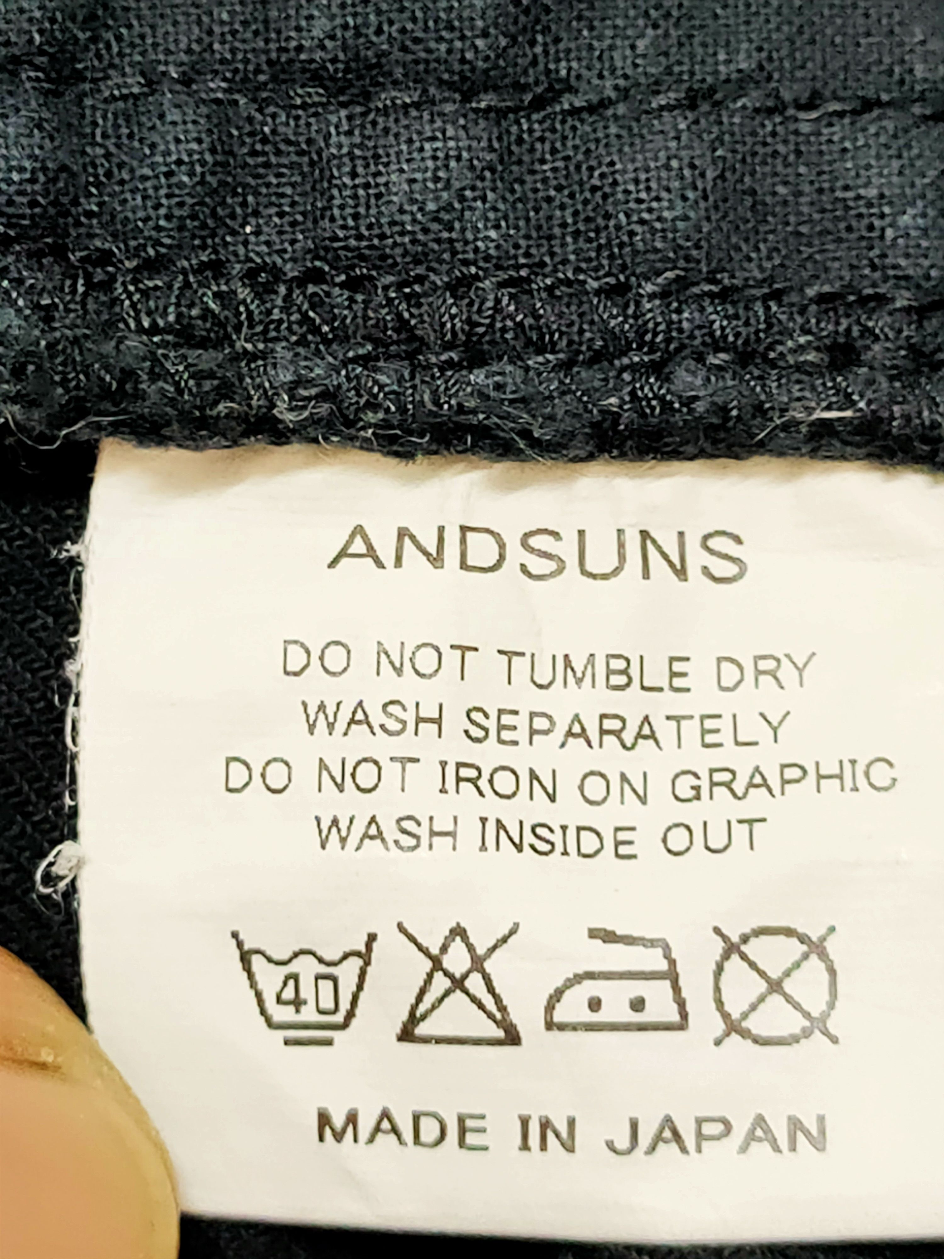 ANDSUNS Andsuns pants Faded style japan Size US 34 / EU 50 - 9 Thumbnail
