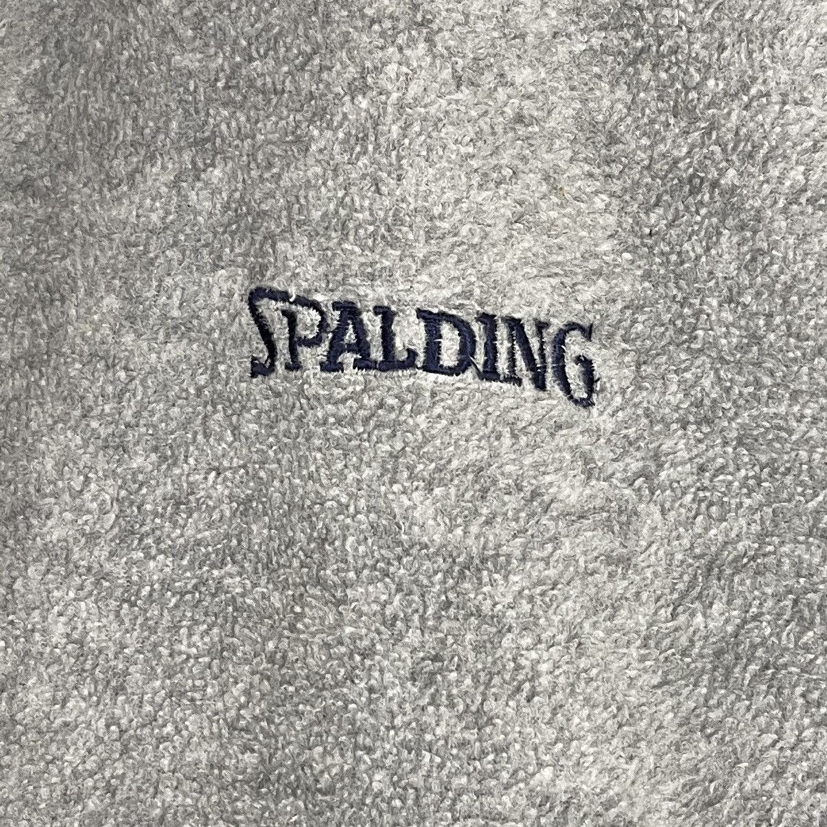 Spalding Vintage Spalding Small Logo Zipper Fleece Size L Size US L / EU 52-54 / 3 - 6 Thumbnail