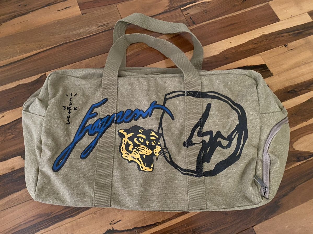 Travis Scott Cactus Jack x Fragment Duffle Bag Travis Scott | Grailed