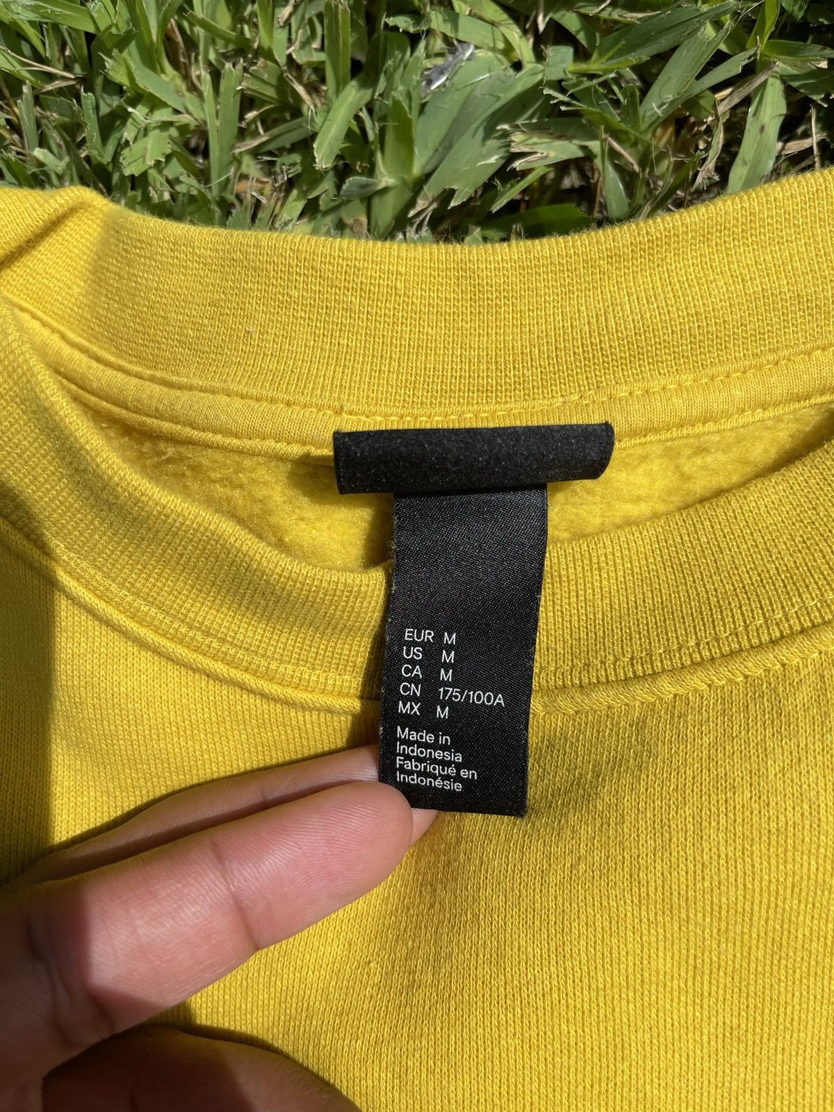 Offline society yellow sweatshirt hotsell