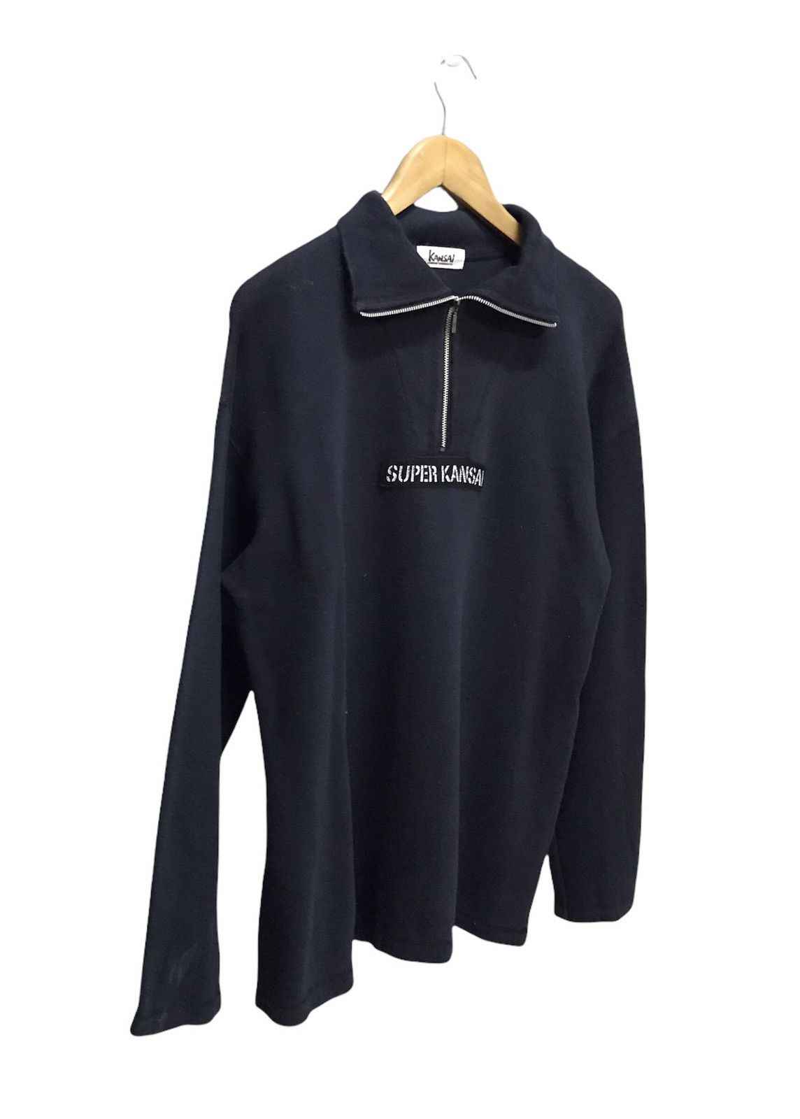 Kansai Yamamoto Kansai Yamamoto Half Zipper Long Sleeve Shirt Size US M / EU 48-50 / 2 - 3 Thumbnail