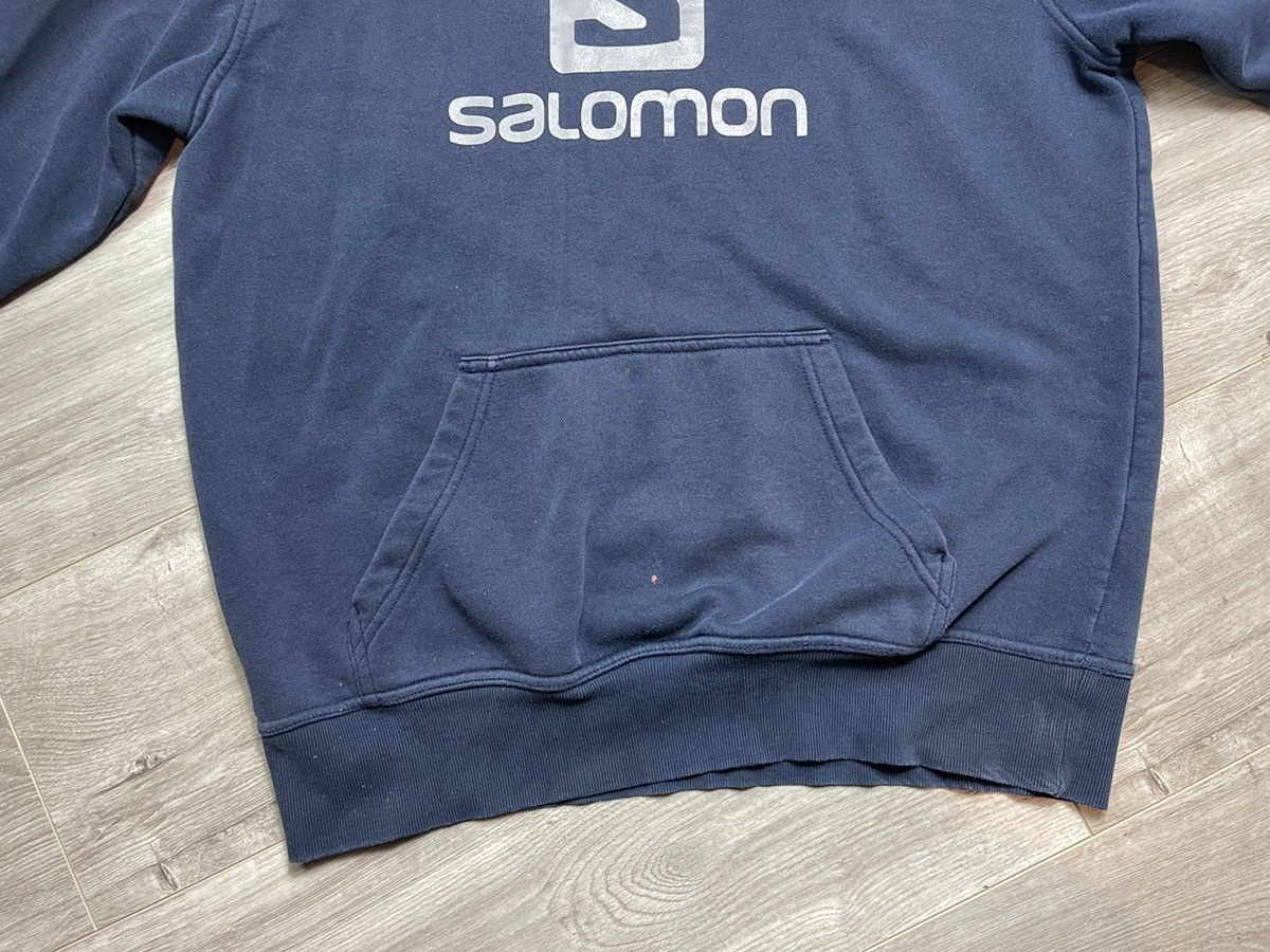 Salomon Salomon Plain Simple Essential Navy Pullover Hoodie Large Size US L / EU 52-54 / 3 - 3 Thumbnail