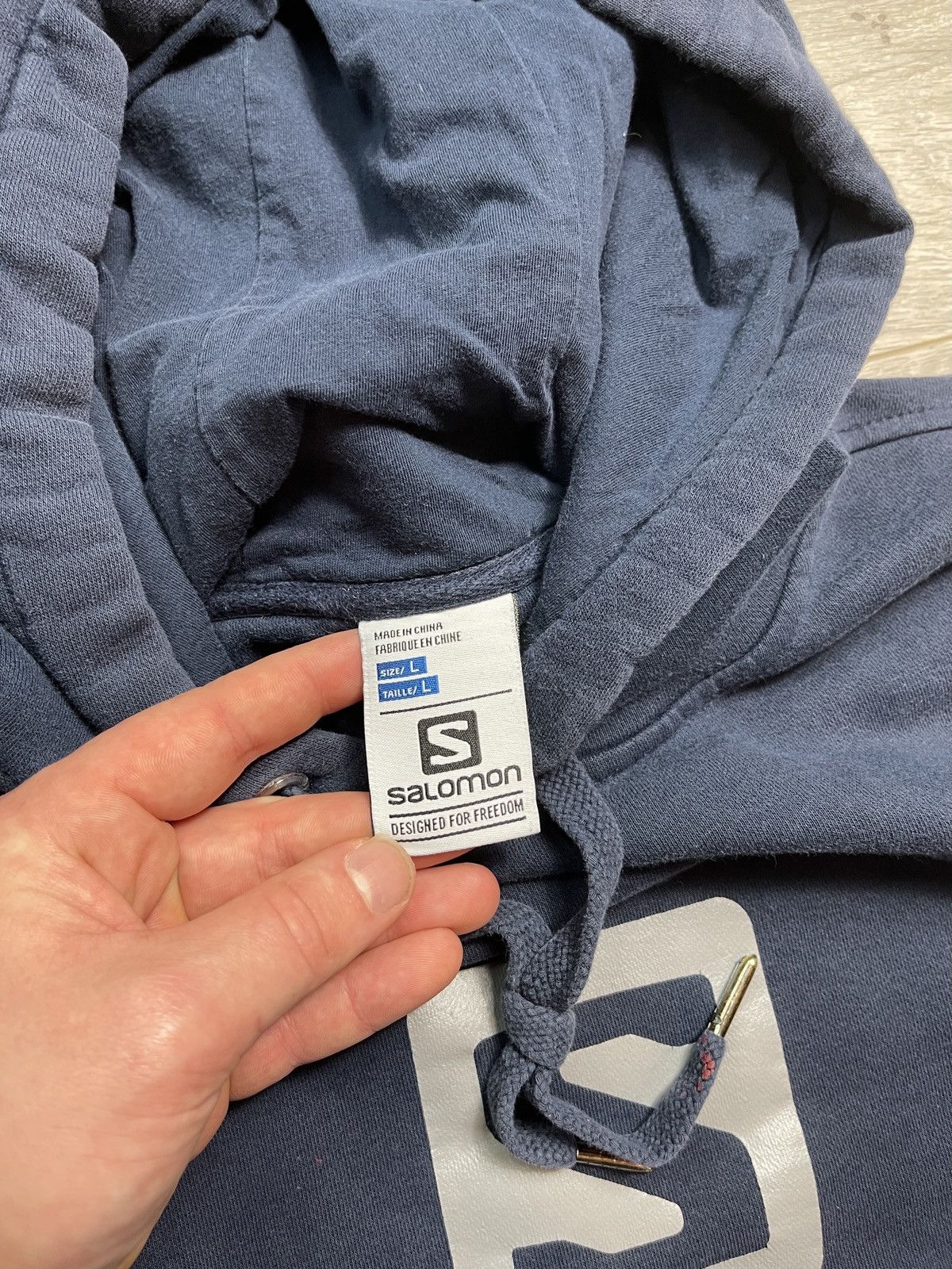 Salomon Salomon Plain Simple Essential Navy Pullover Hoodie Large Size US L / EU 52-54 / 3 - 5 Thumbnail