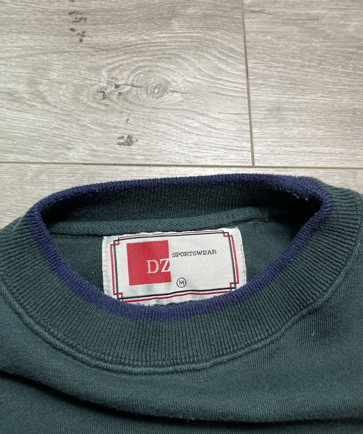 Vintage Vintage Forest Green Two Tone Cuffs 90s GOLF ⛳️ crewneck Size US M / EU 48-50 / 2 - 4 Thumbnail