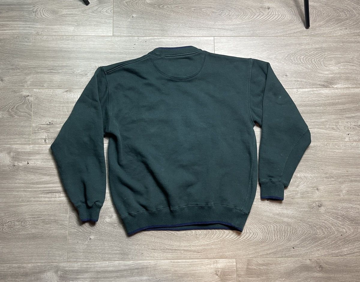 Vintage Vintage Forest Green Two Tone Cuffs 90s GOLF ⛳️ crewneck Size US M / EU 48-50 / 2 - 6 Thumbnail