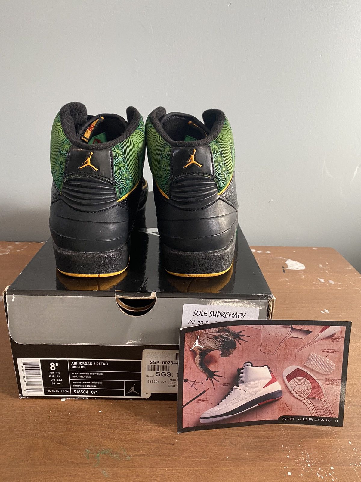 Jordan Brand Air Jordan 2 High Doernbecher 2007 [Size 8.5] Size US 8.5 / EU 41-42 - 4 Thumbnail