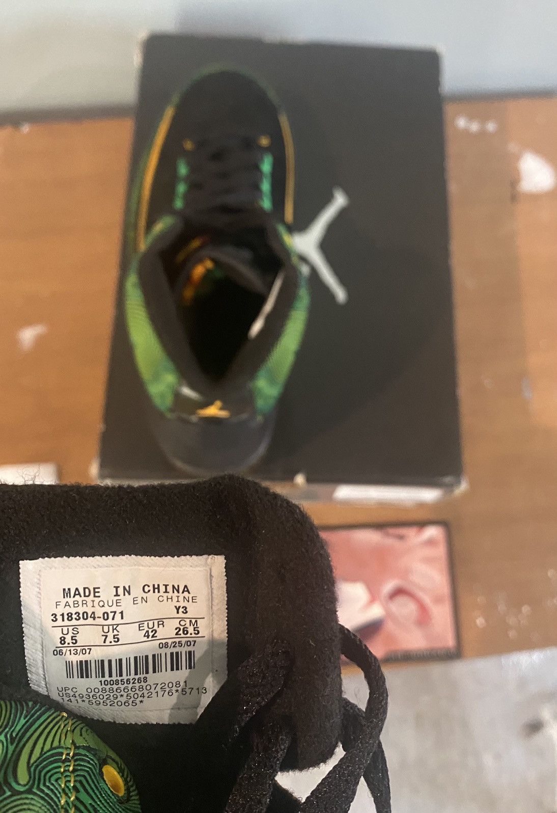 Jordan Brand Air Jordan 2 High Doernbecher 2007 [Size 8.5] Size US 8.5 / EU 41-42 - 5 Thumbnail
