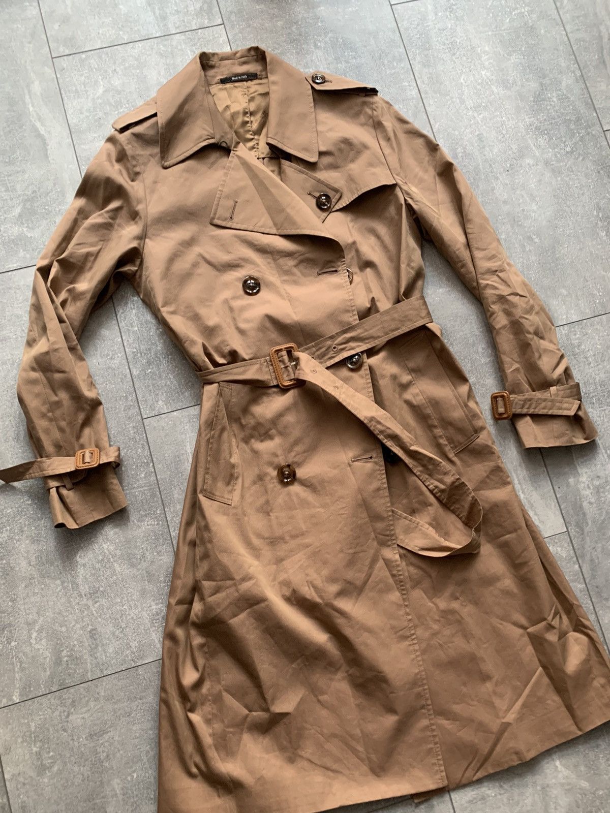 Maison Margiela Maison Martin Margiela trench coat woman Size M / US 6-8 / IT 42-44 - 3 Thumbnail