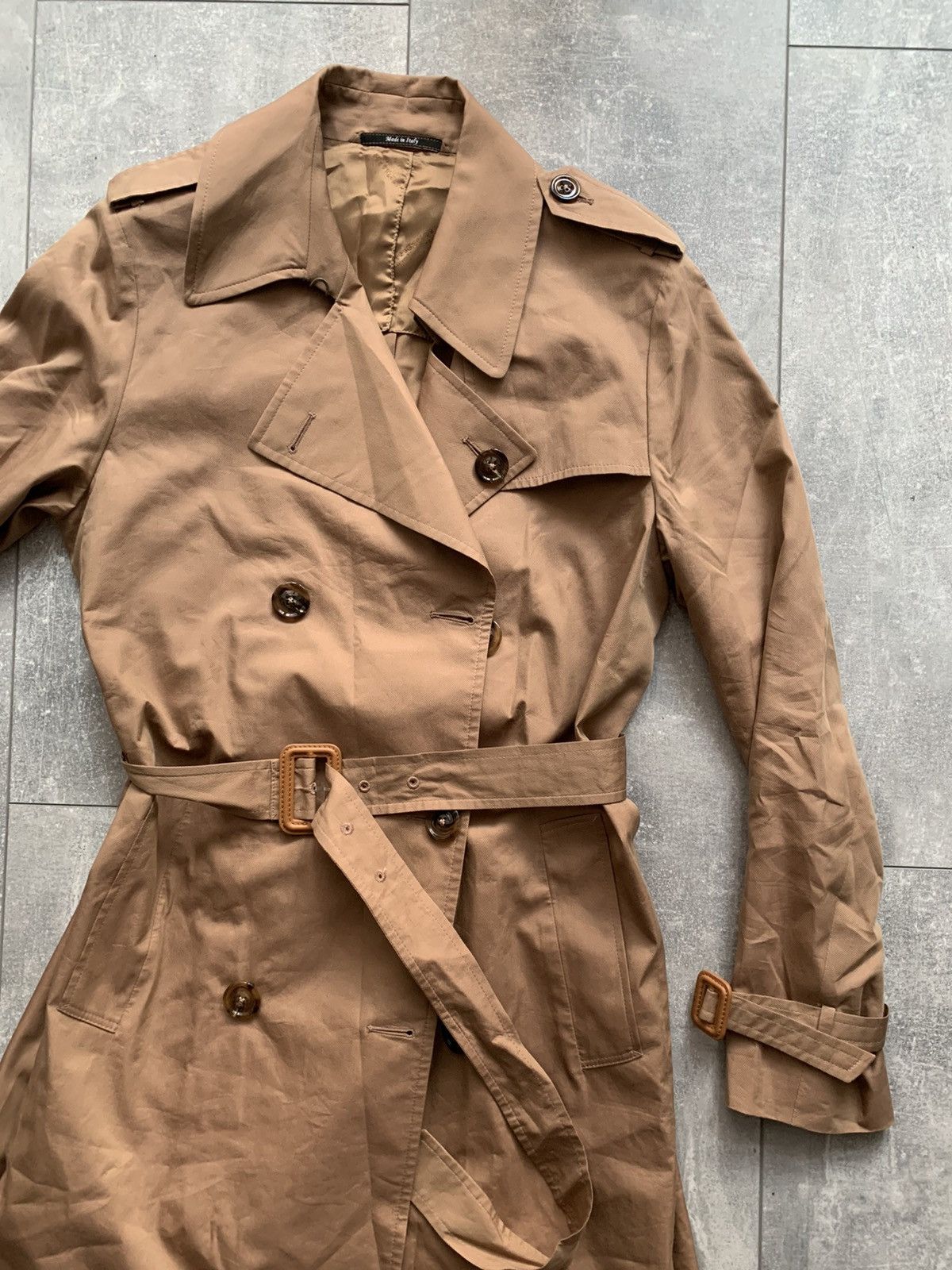 Maison Margiela Maison Martin Margiela trench coat woman Size M / US 6-8 / IT 42-44 - 4 Thumbnail