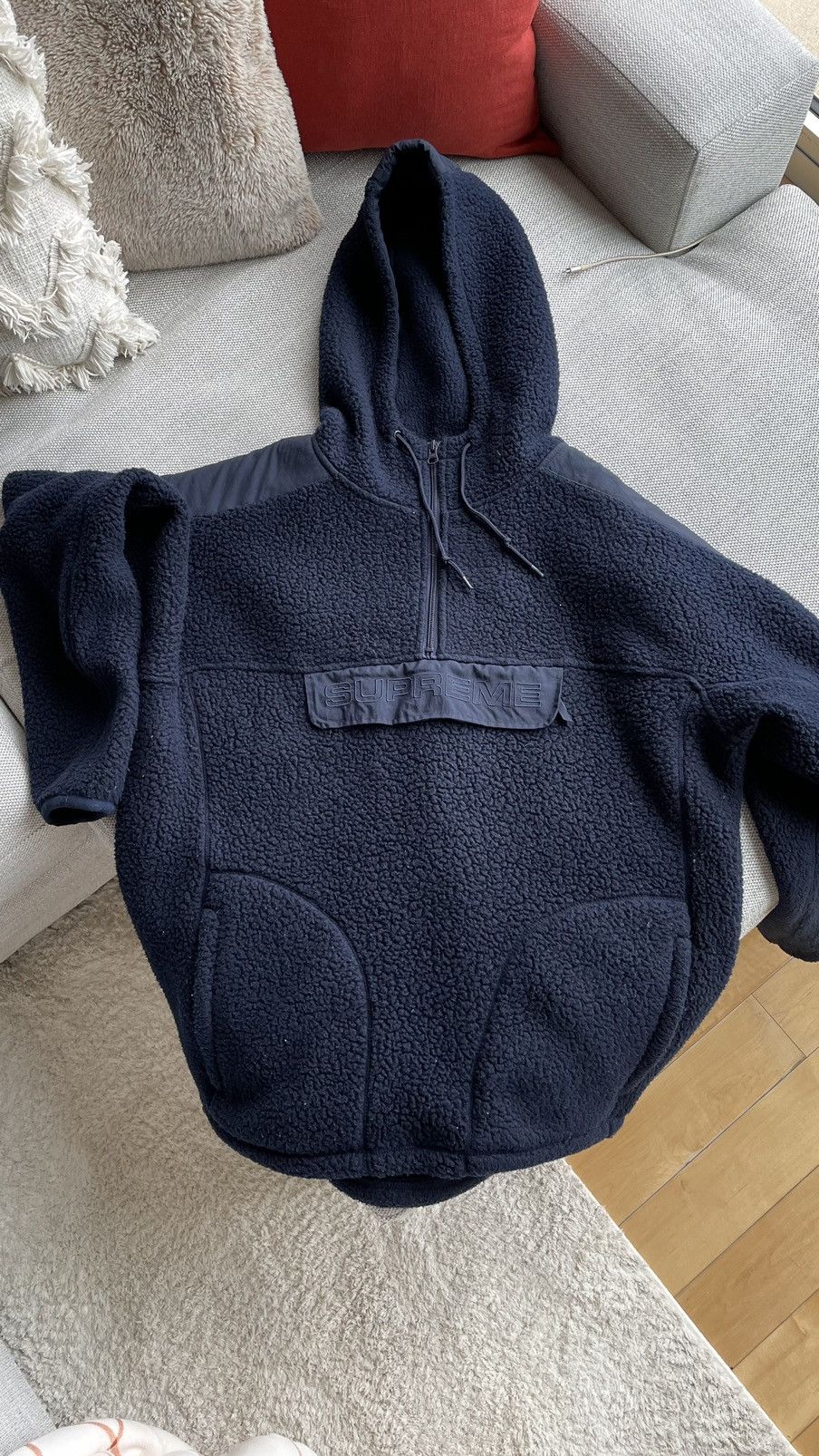 Supreme half clearance zip pullover