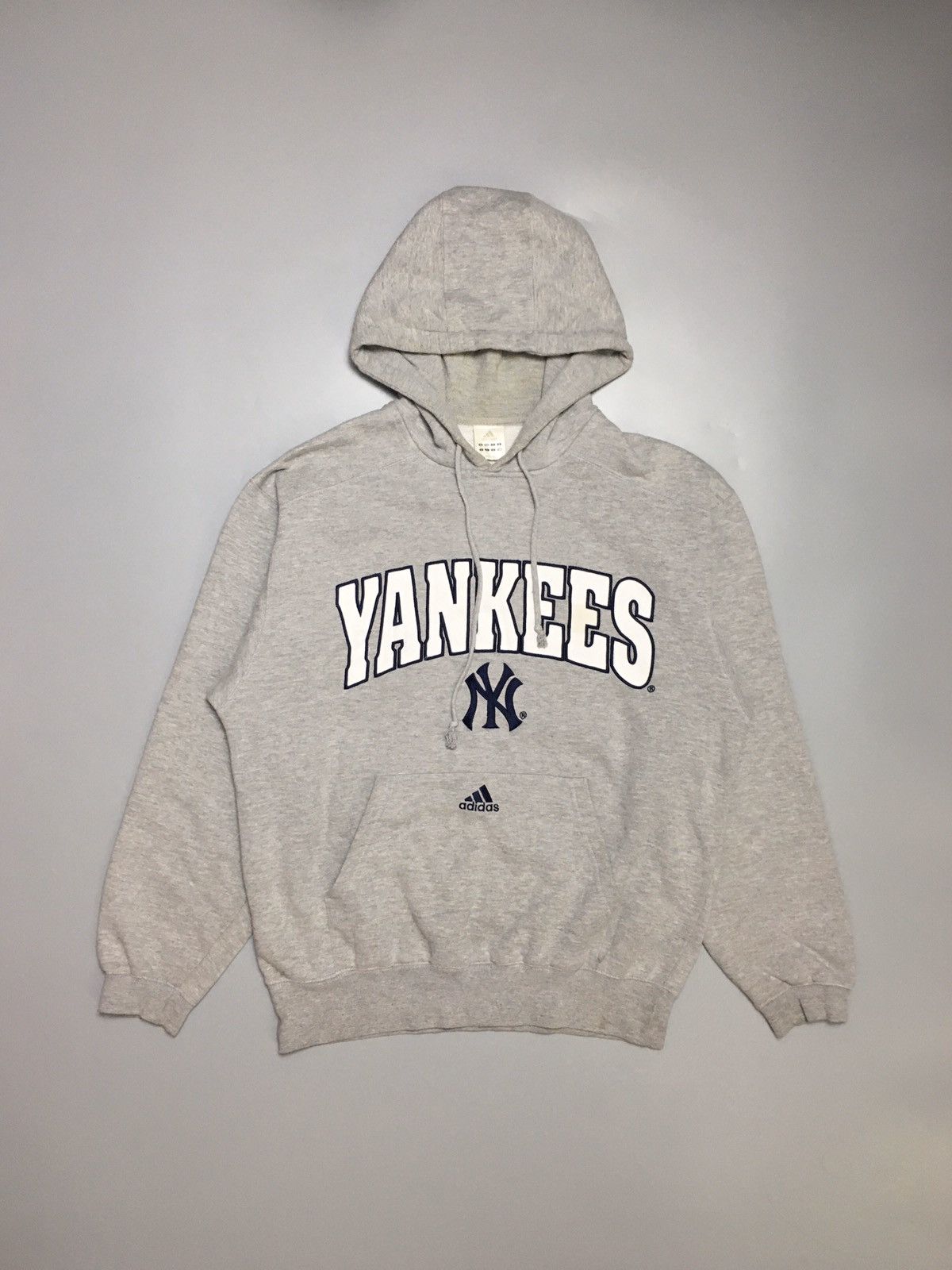 Adidas New York Yankees Yankees Yankees x Adidas vintage big logo hoodie New York baseball Grailed