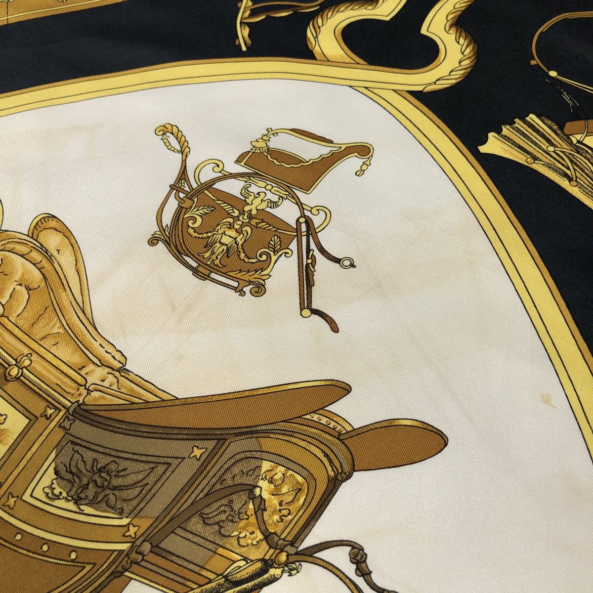 Hermes HERMES SPRINGS PHILIPPE LEDOUX SQUARE SILK SCARF Size ONE SIZE - 10 Thumbnail