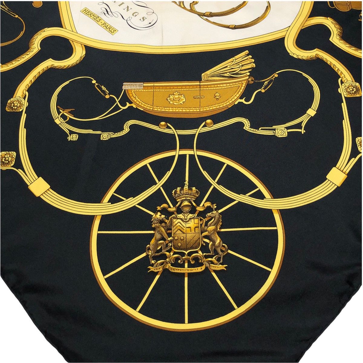 Hermes HERMES SPRINGS PHILIPPE LEDOUX SQUARE SILK SCARF Size ONE SIZE - 4 Thumbnail