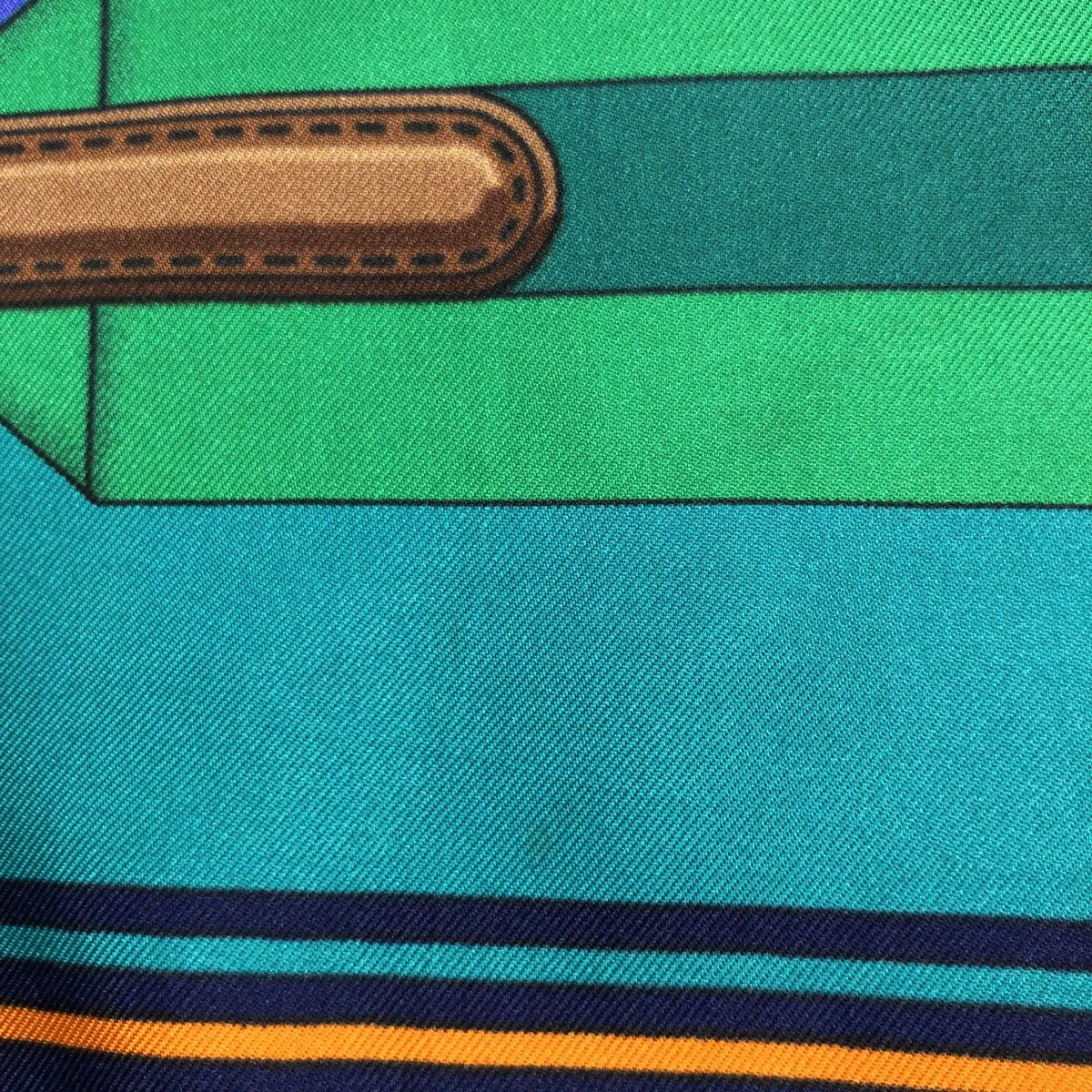 Hermes 'Ceintures' A fine Hermes Silk Scarf by Joachim Metz Size ONE SIZE - 10 Thumbnail