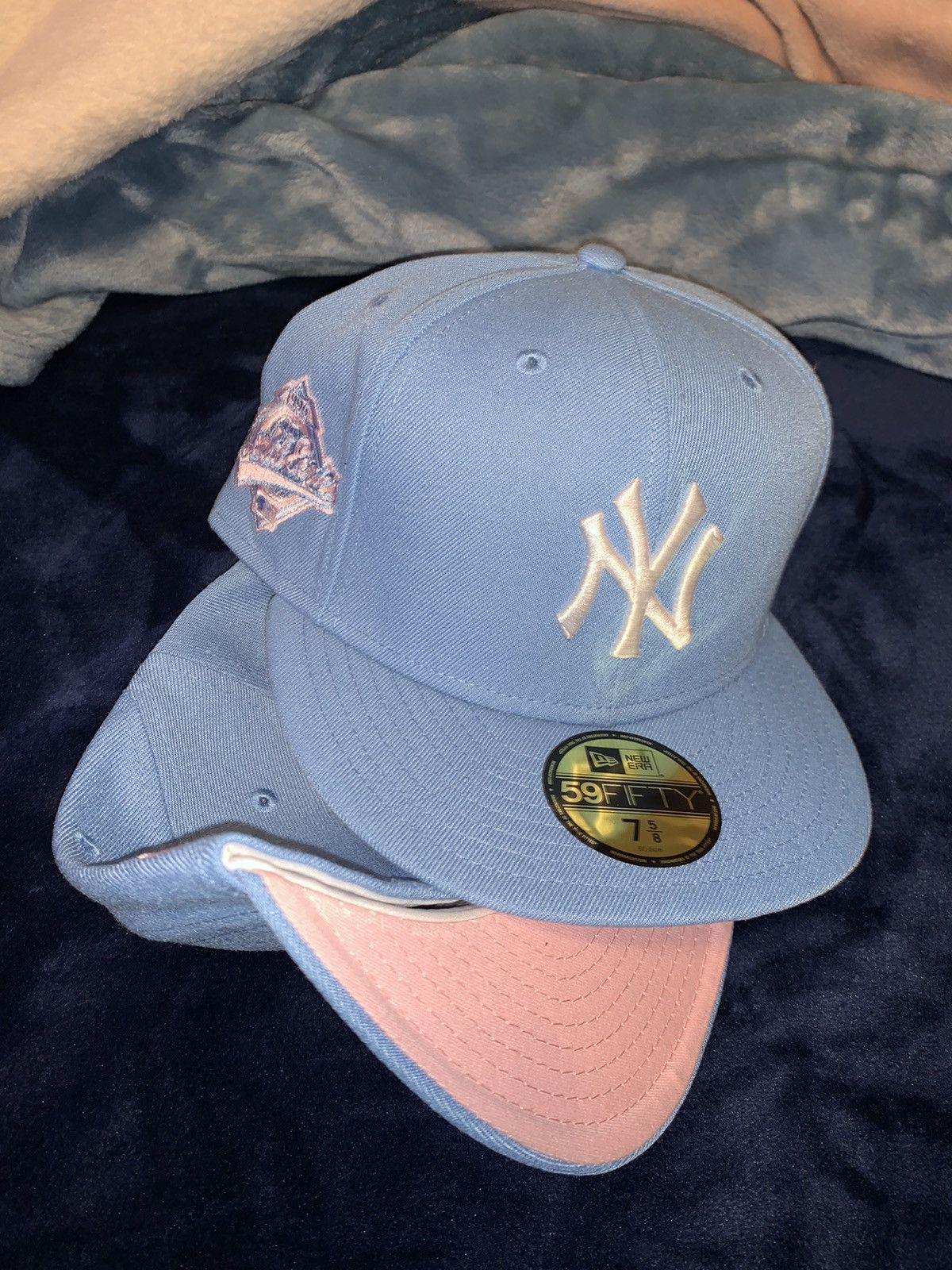 Blue Jays Cotton Candy Sz 7 3/8 Brand new pink brim for Sale in Yonkers, NY  - OfferUp