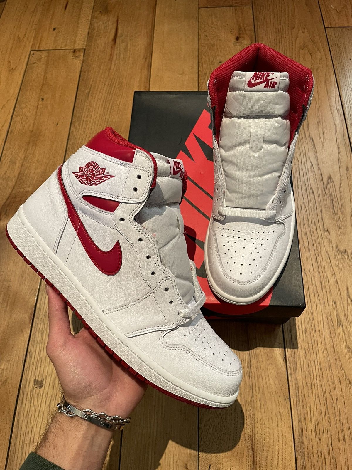 Nike Air Jordan 1 Retro High OG Metallic Red 2017 | Grailed