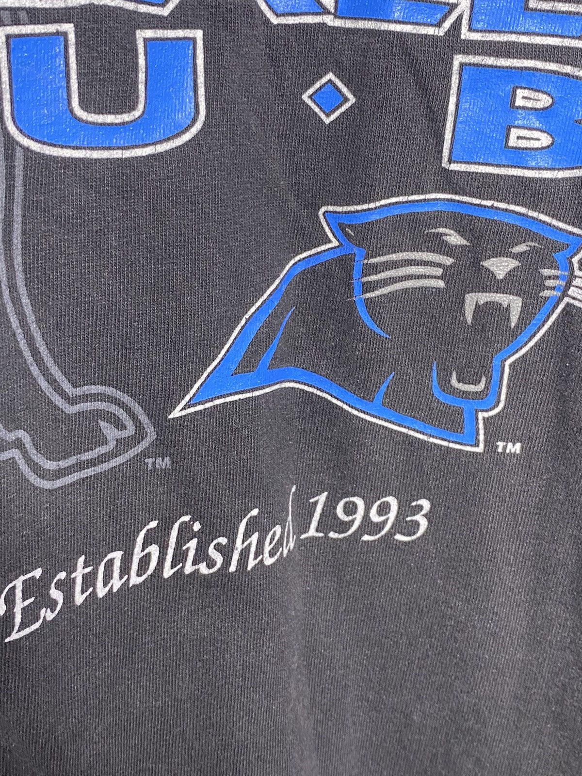 NFL × Other × Vintage Vintage 1993 Carolina Panthers tee Size US L / EU 52-54 / 3 - 2 Thumbnail