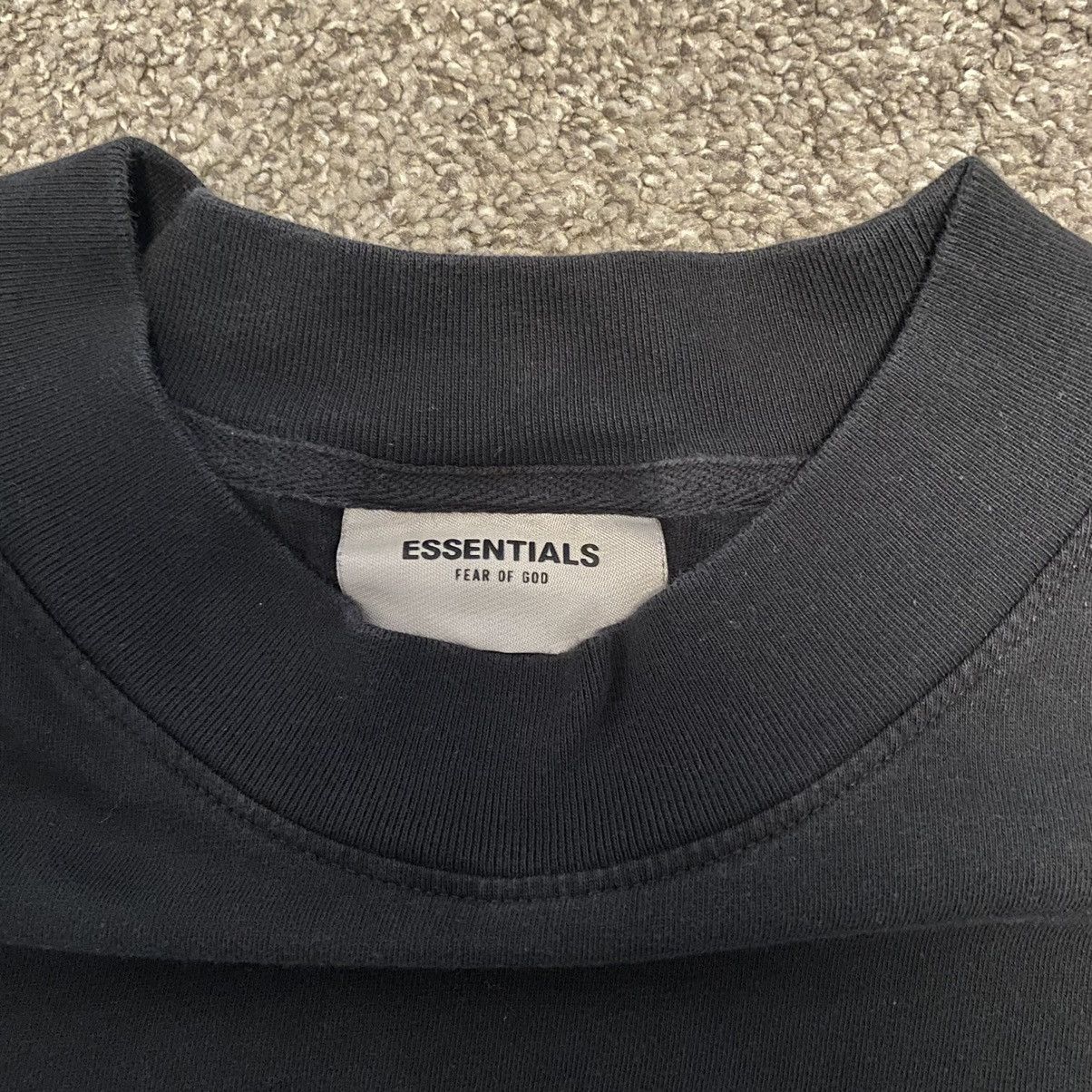 Fear of God Fear Of God – FOG Essentials Black Long Sleeve T-Shirt Size US L / EU 52-54 / 3 - 3 Thumbnail