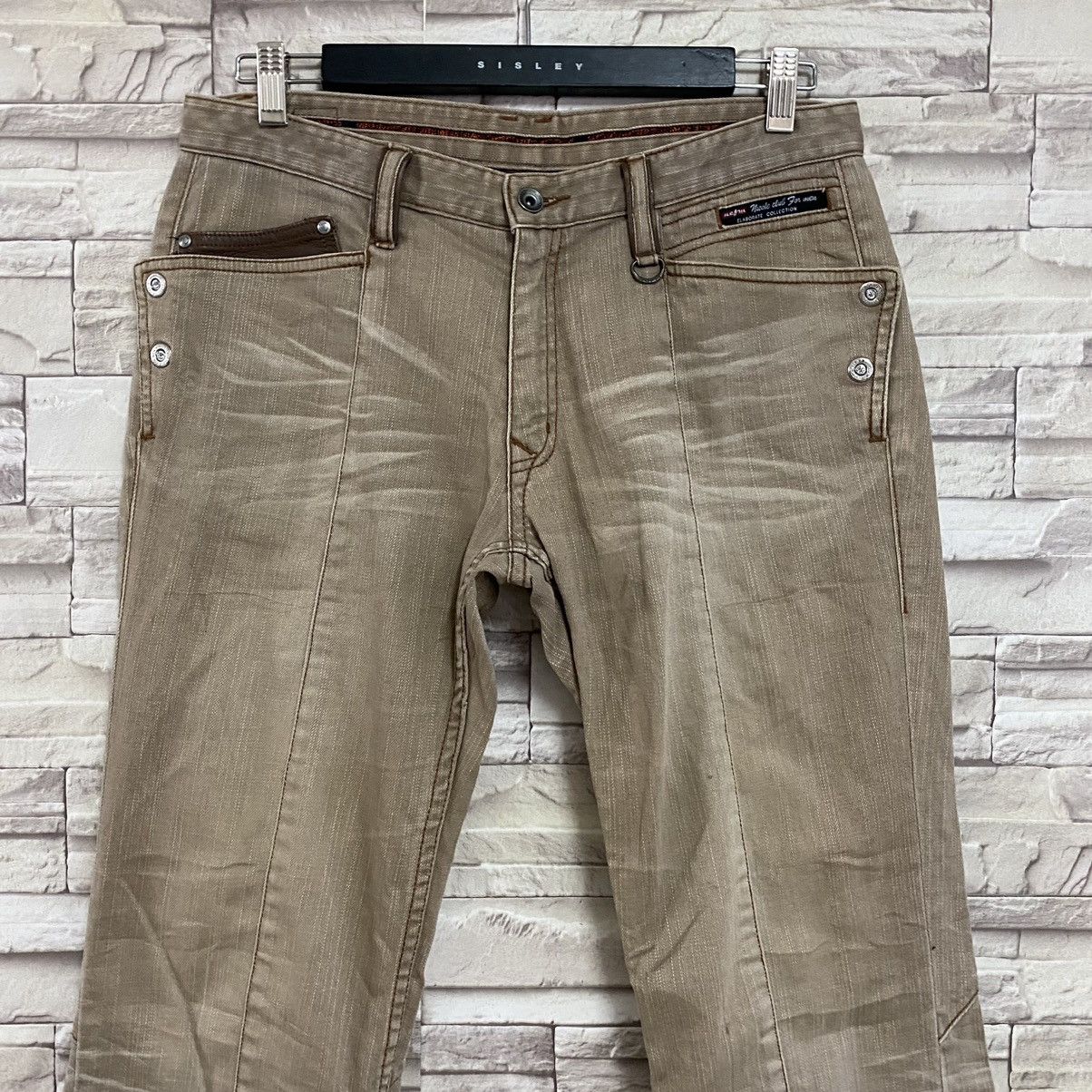 Japanese Brand Japanese Brand Nicole Club For Men Flare Jeans Size US 33 - 4 Thumbnail
