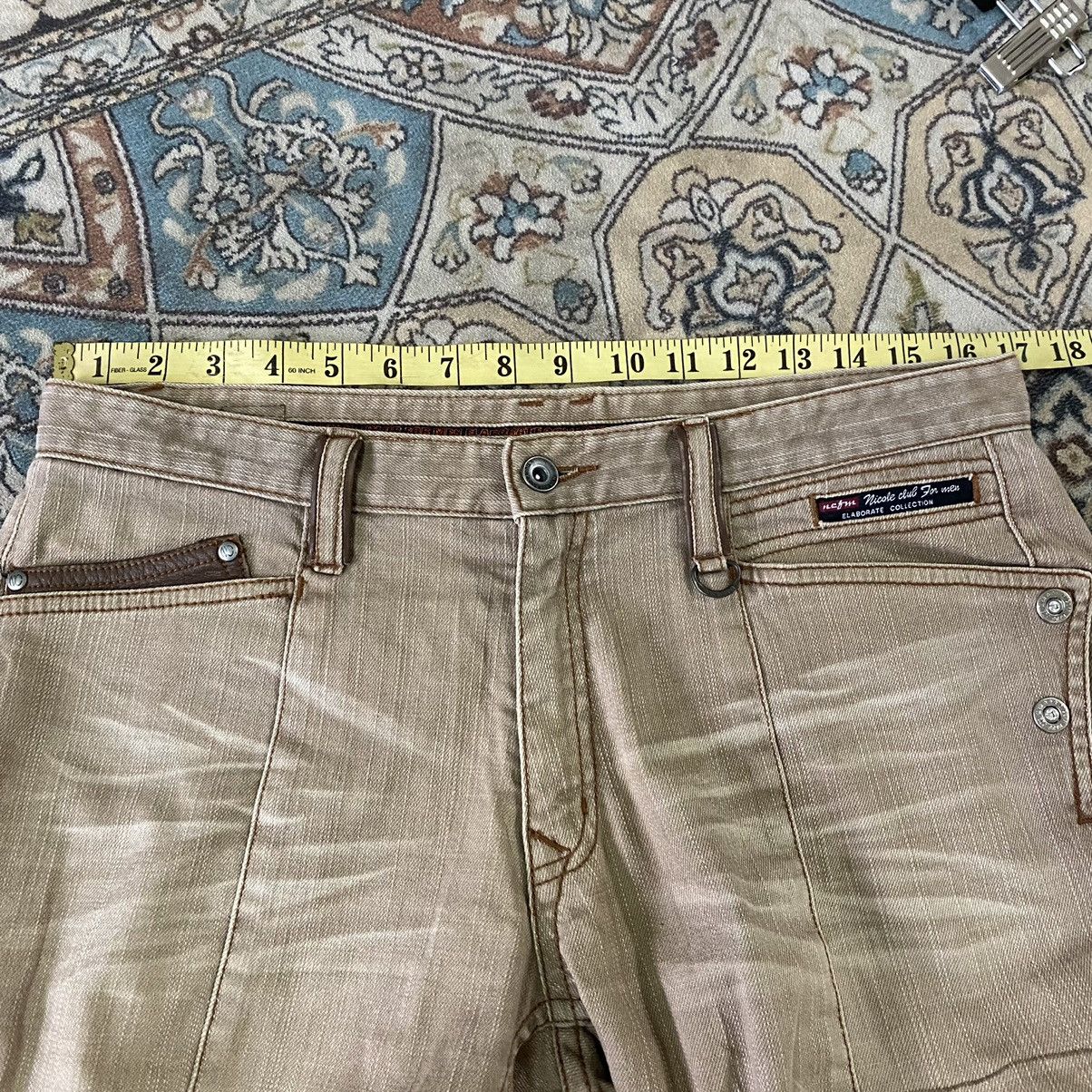 Japanese Brand Japanese Brand Nicole Club For Men Flare Jeans Size US 33 - 16 Thumbnail