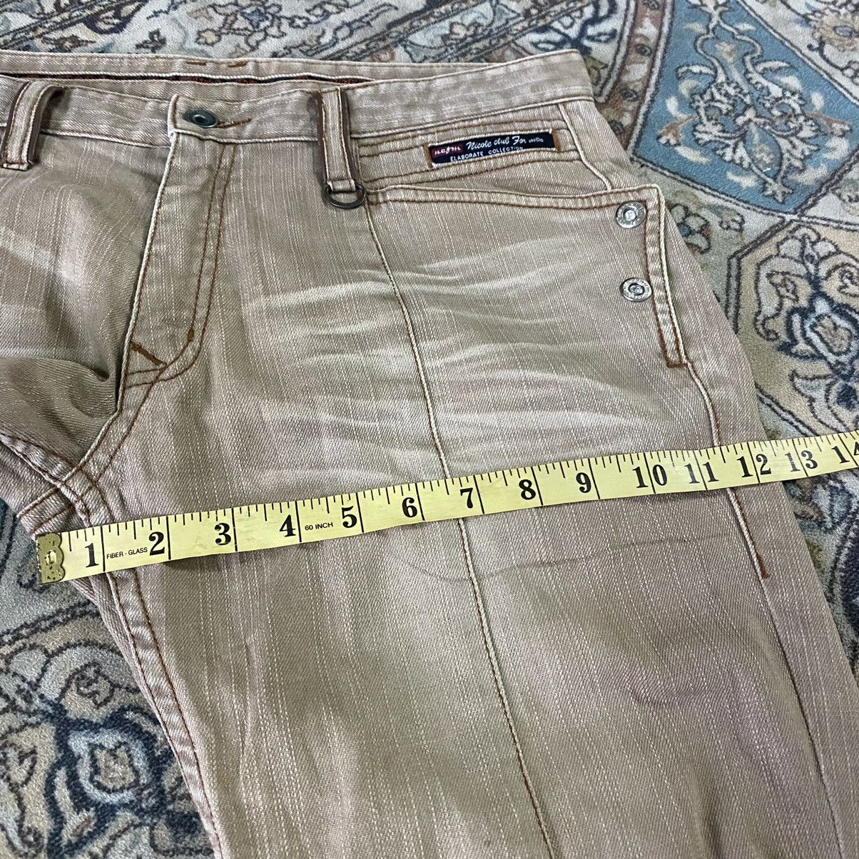 Japanese Brand Japanese Brand Nicole Club For Men Flare Jeans Size US 33 - 20 Thumbnail