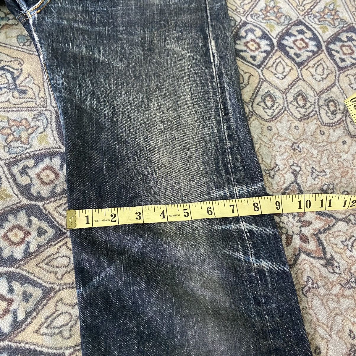 45rpm Vintage 45rpm Denim Selvedge Jeans Distressed Size US 29 - 21 Thumbnail