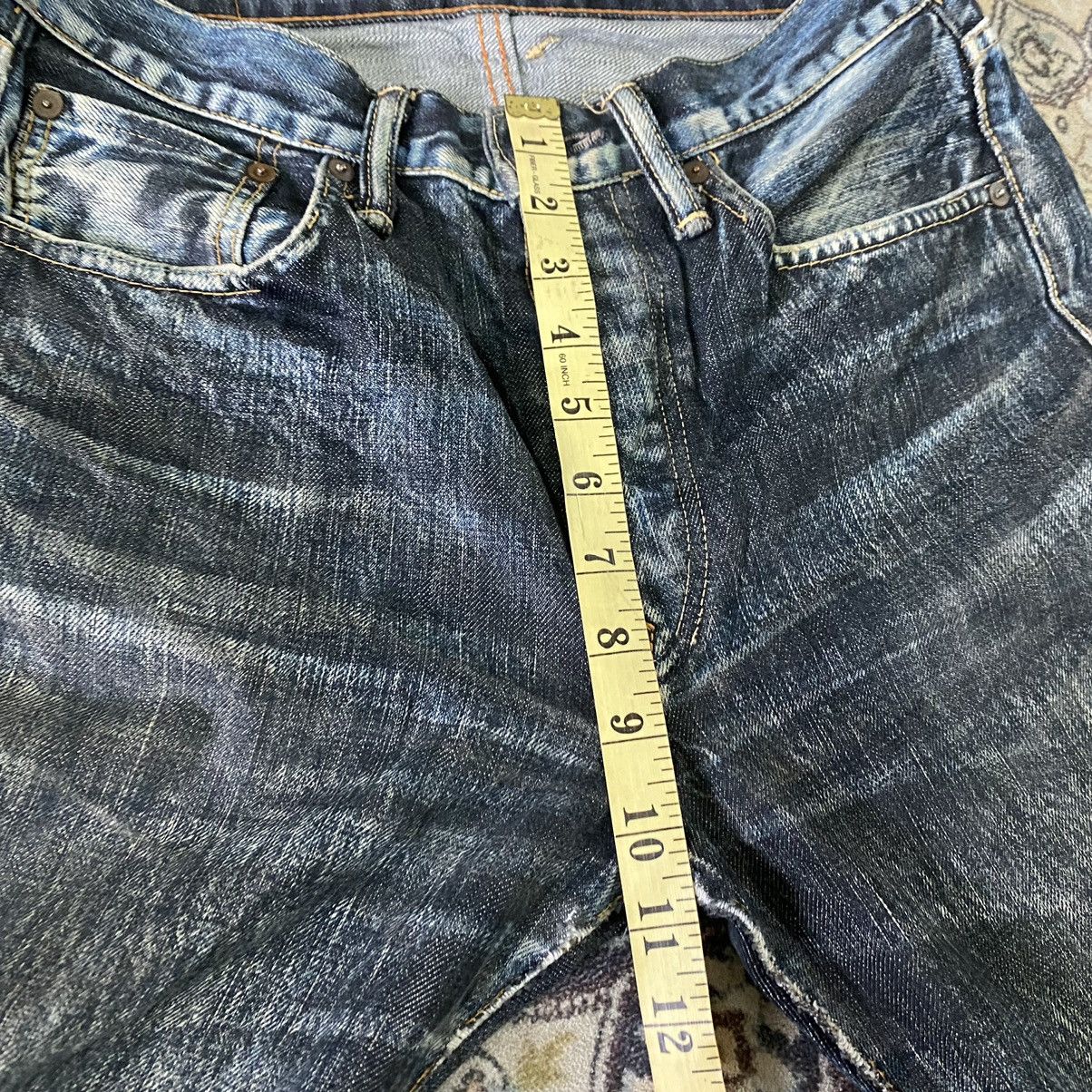 45rpm Vintage 45rpm Denim Selvedge Jeans Distressed Size US 29 - 23 Thumbnail