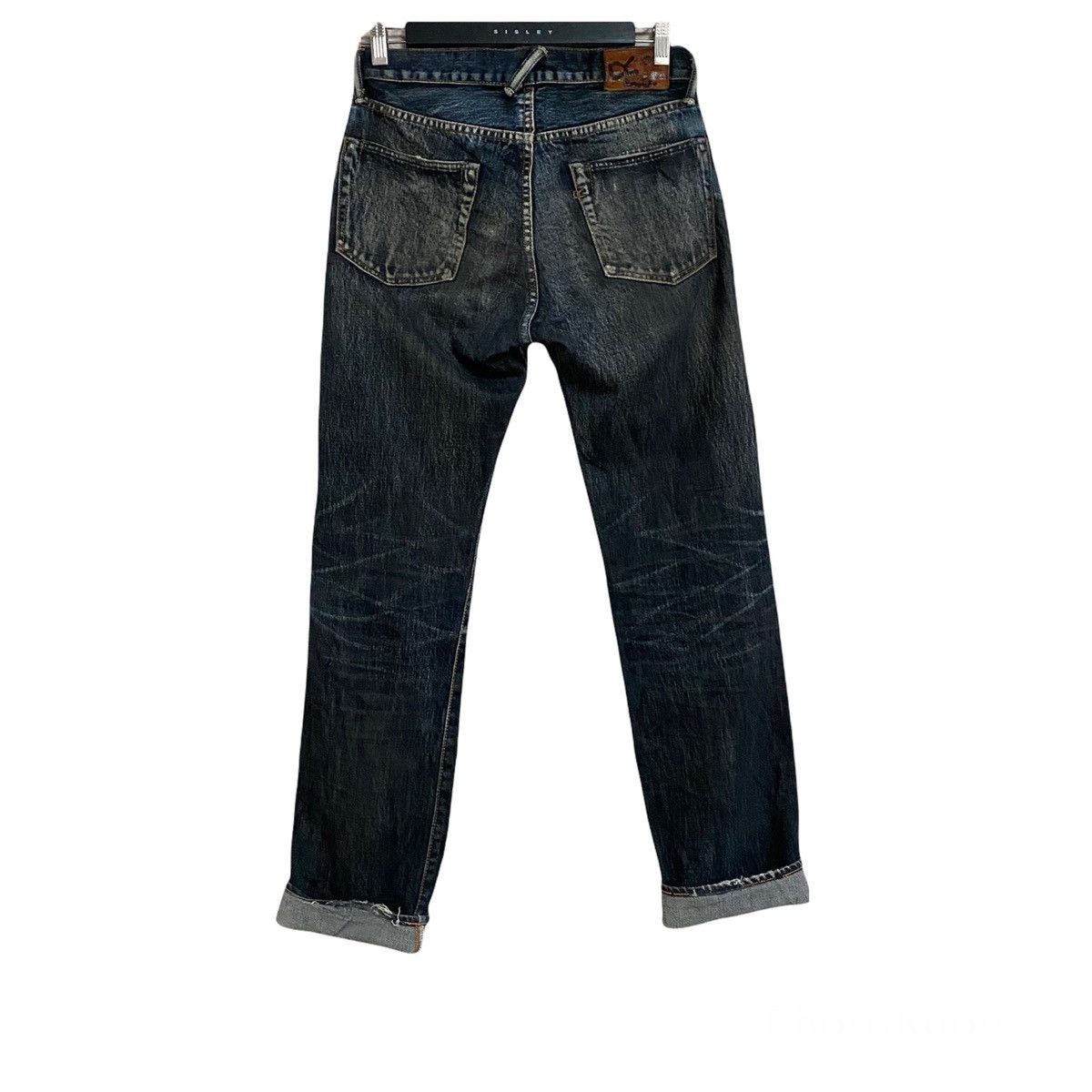 45rpm Vintage 45rpm Denim Selvedge Jeans Distressed Size US 29 - 2 Thumbnail