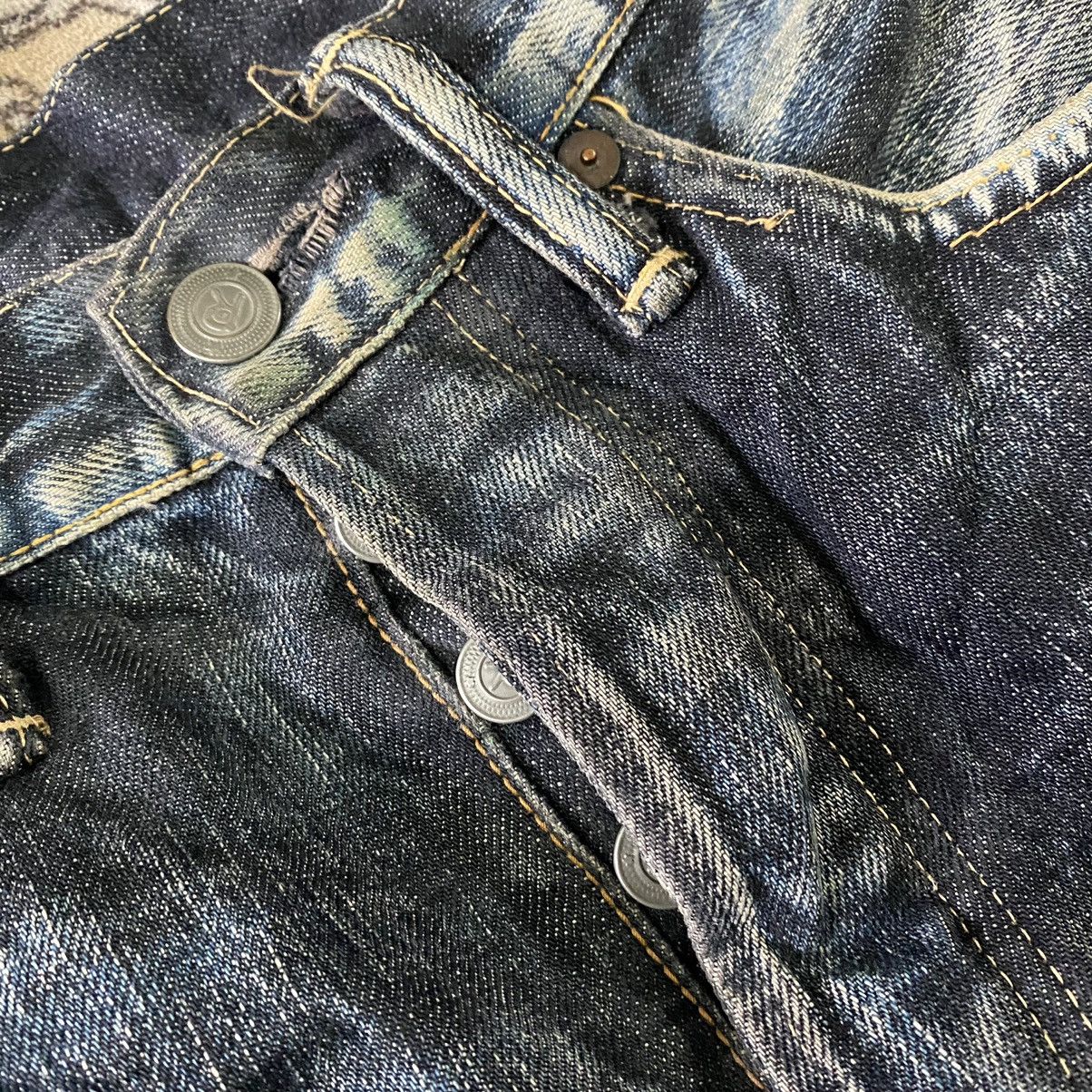 45rpm Vintage 45rpm Denim Selvedge Jeans Distressed Size US 29 - 15 Thumbnail