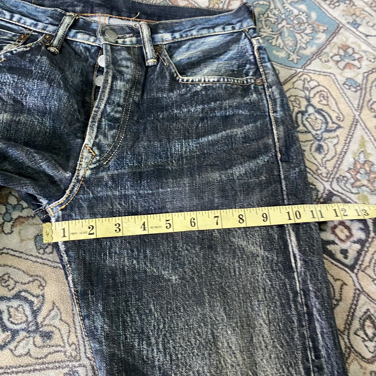 45rpm Vintage 45rpm Denim Selvedge Jeans Distressed Size US 29 - 20 Thumbnail