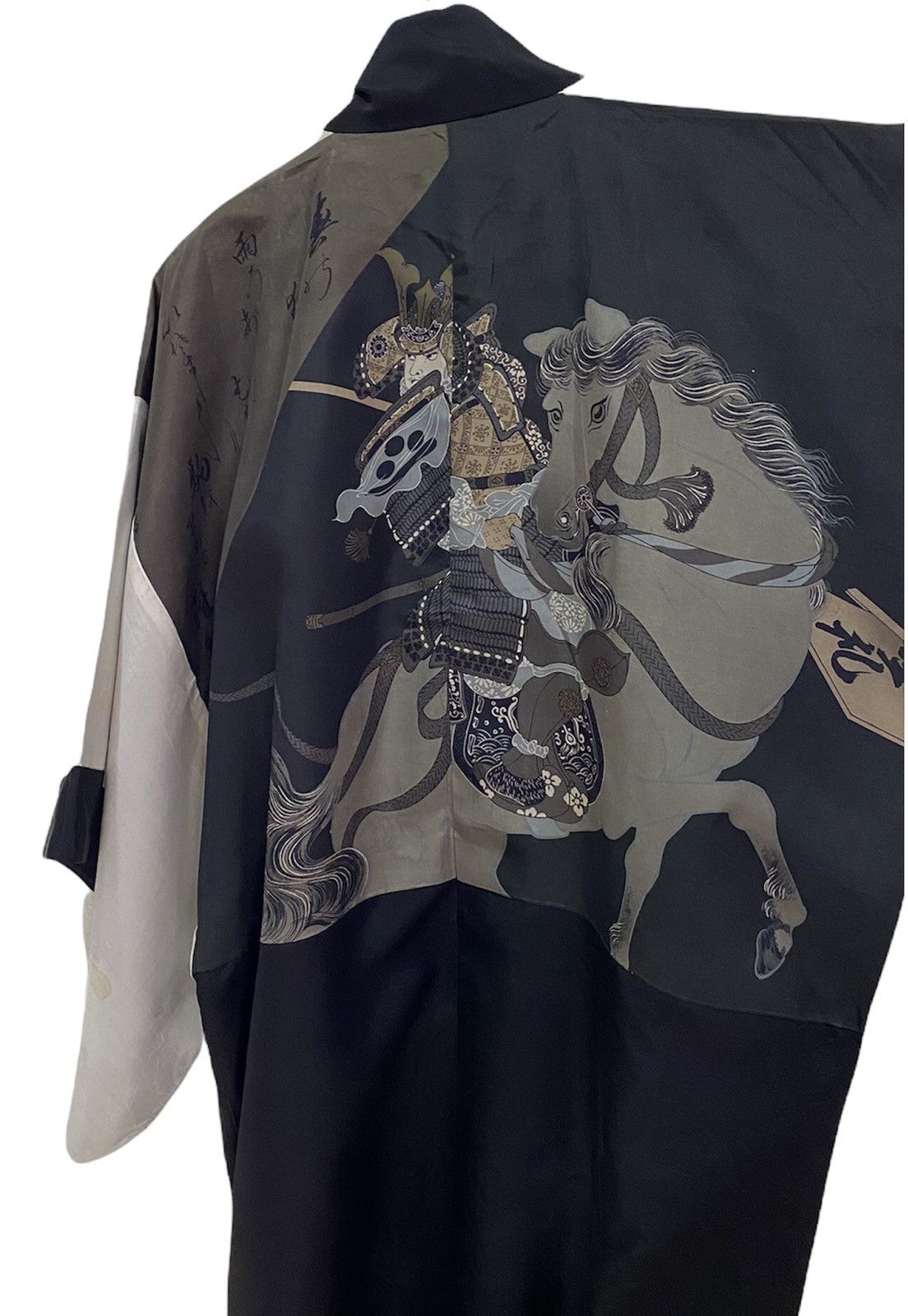 Japanese Brand 🇯🇵Kimono Long Cardigan Japanese Traditional Wear Trench Coat Size US M / EU 48-50 / 2 - 4 Thumbnail